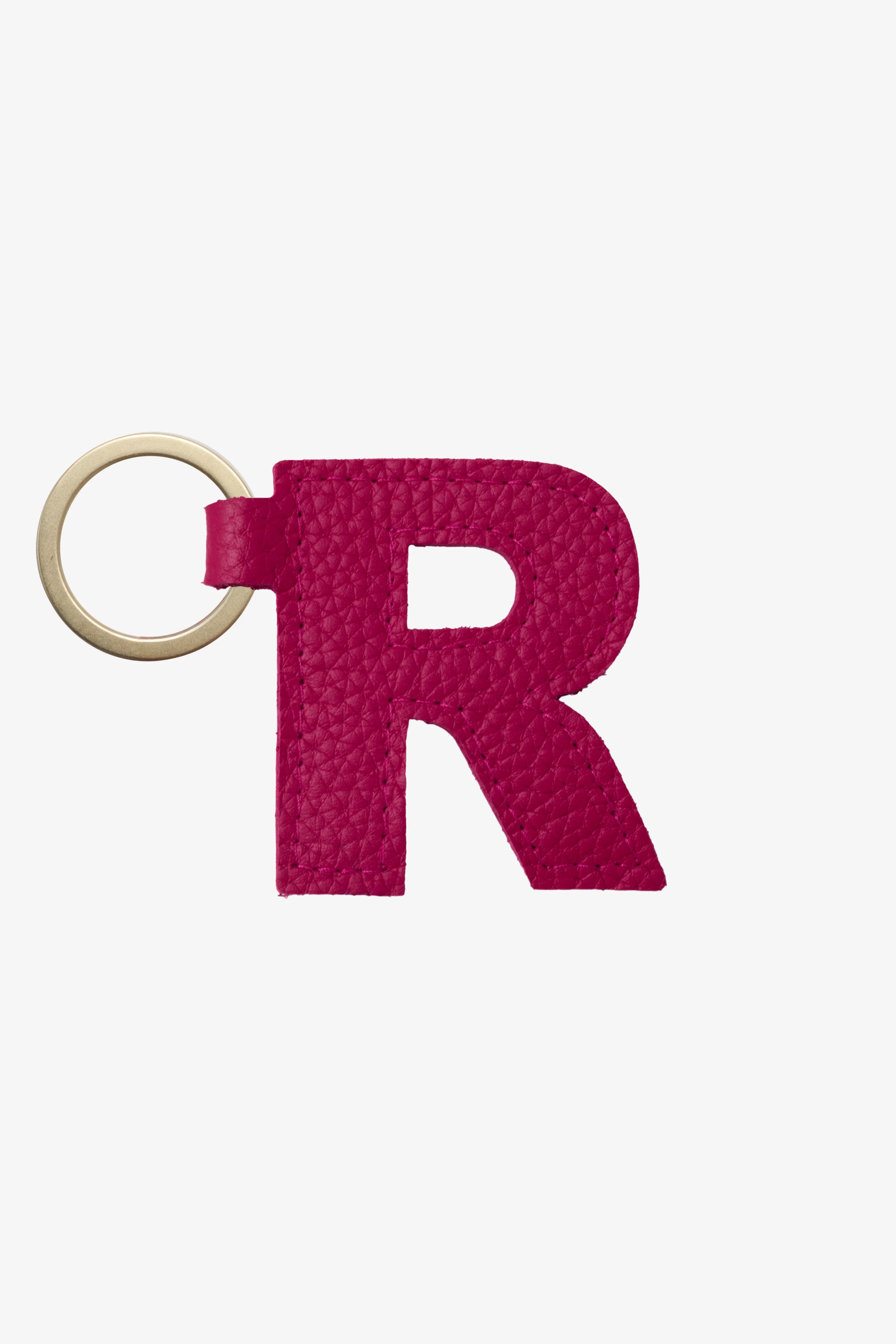 RLH520 - Leather Alphabet Keychain - Image 15