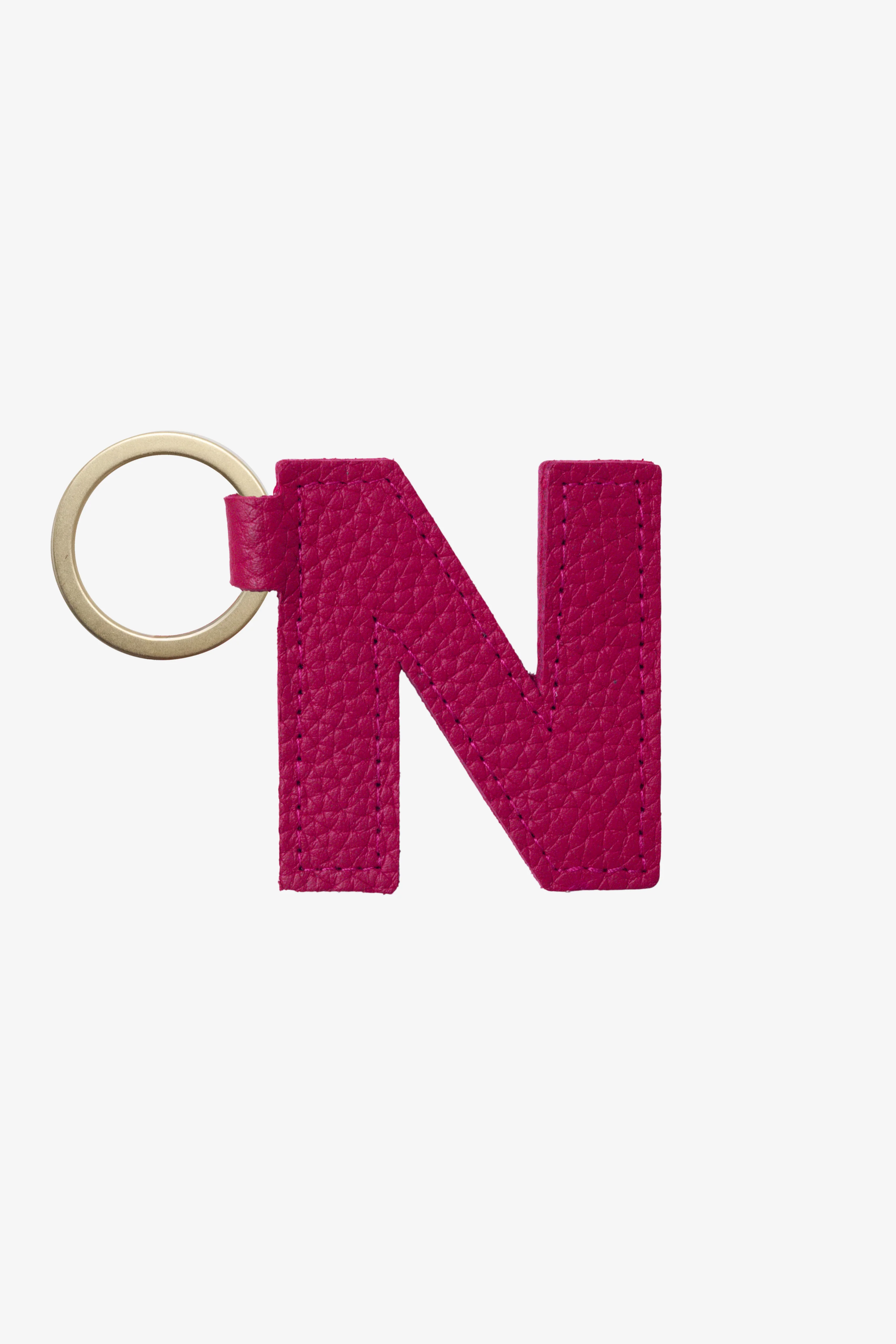 RLH520 - Leather Alphabet Keychain - Image 19