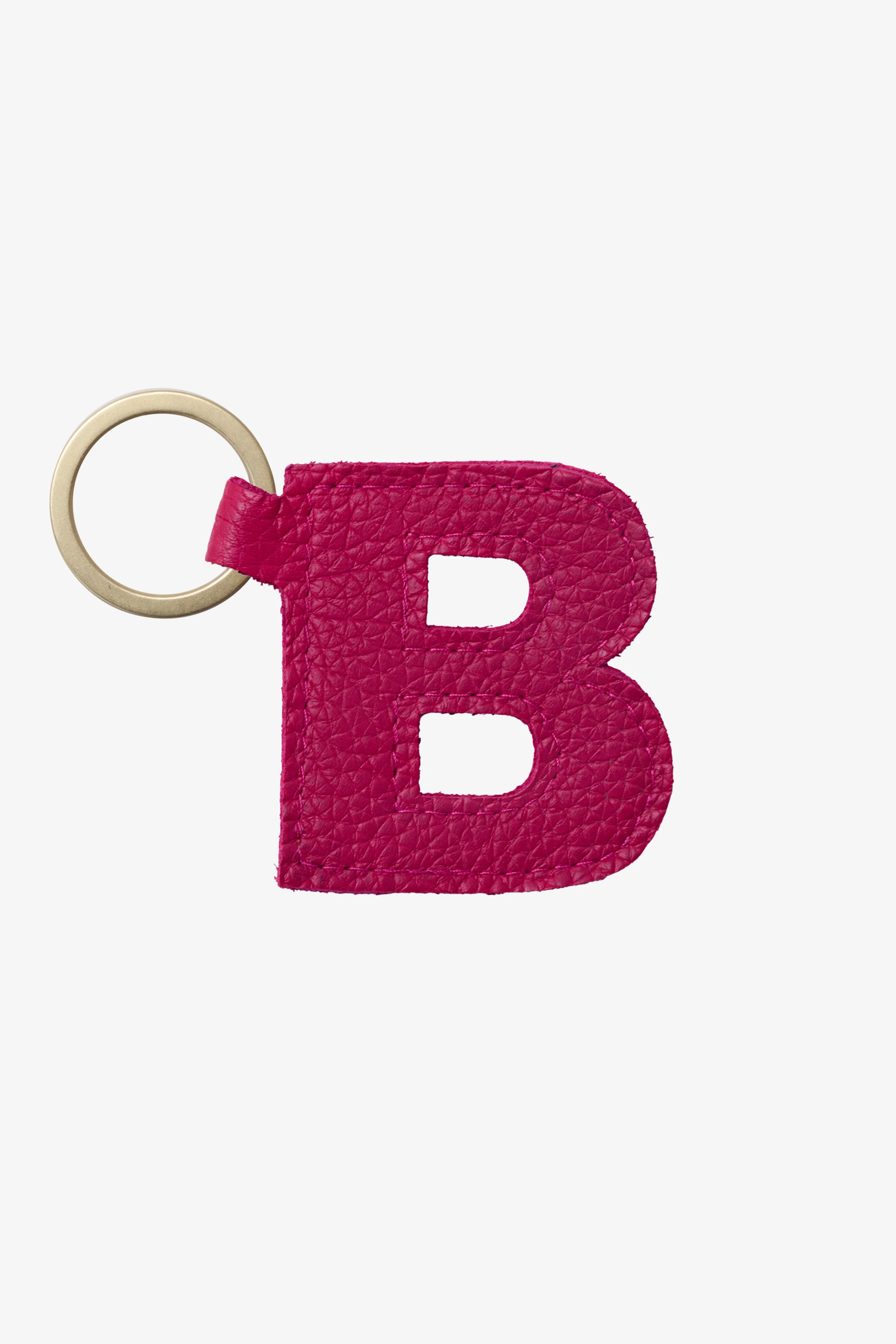 RLH520 - Leather Alphabet Keychain - Image 2