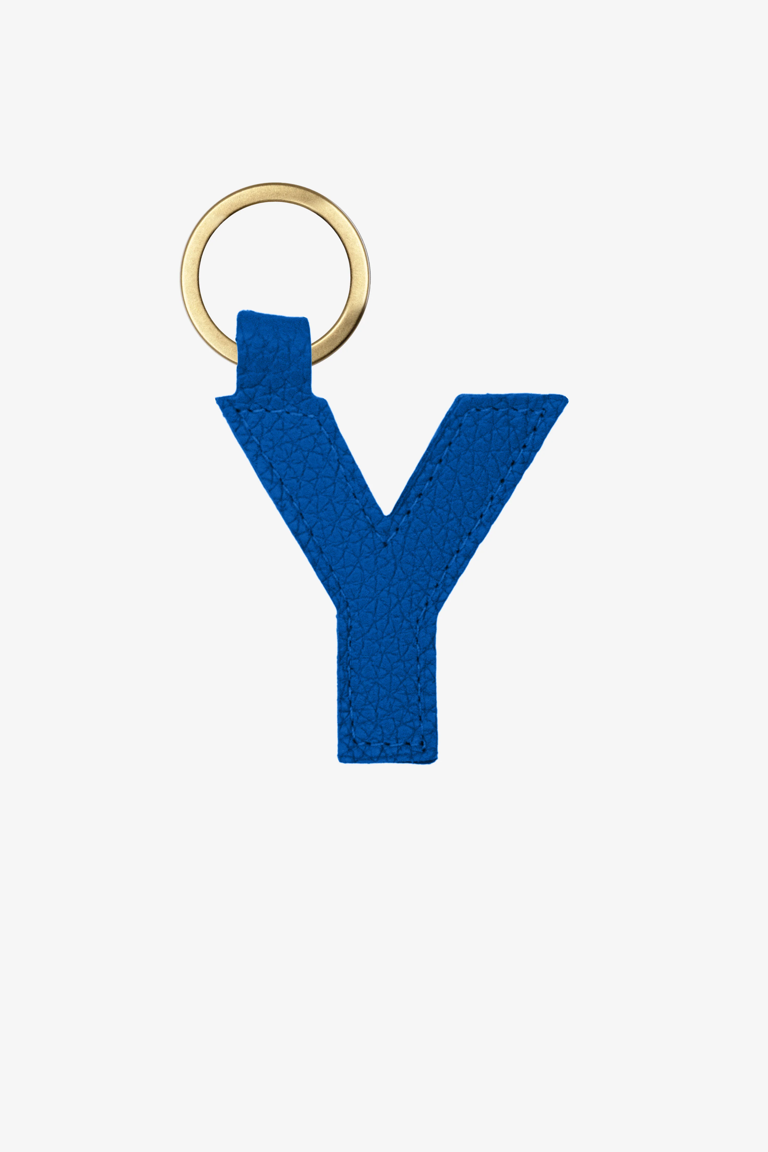 RLH520 - Leather Alphabet Keychain - Image 25
