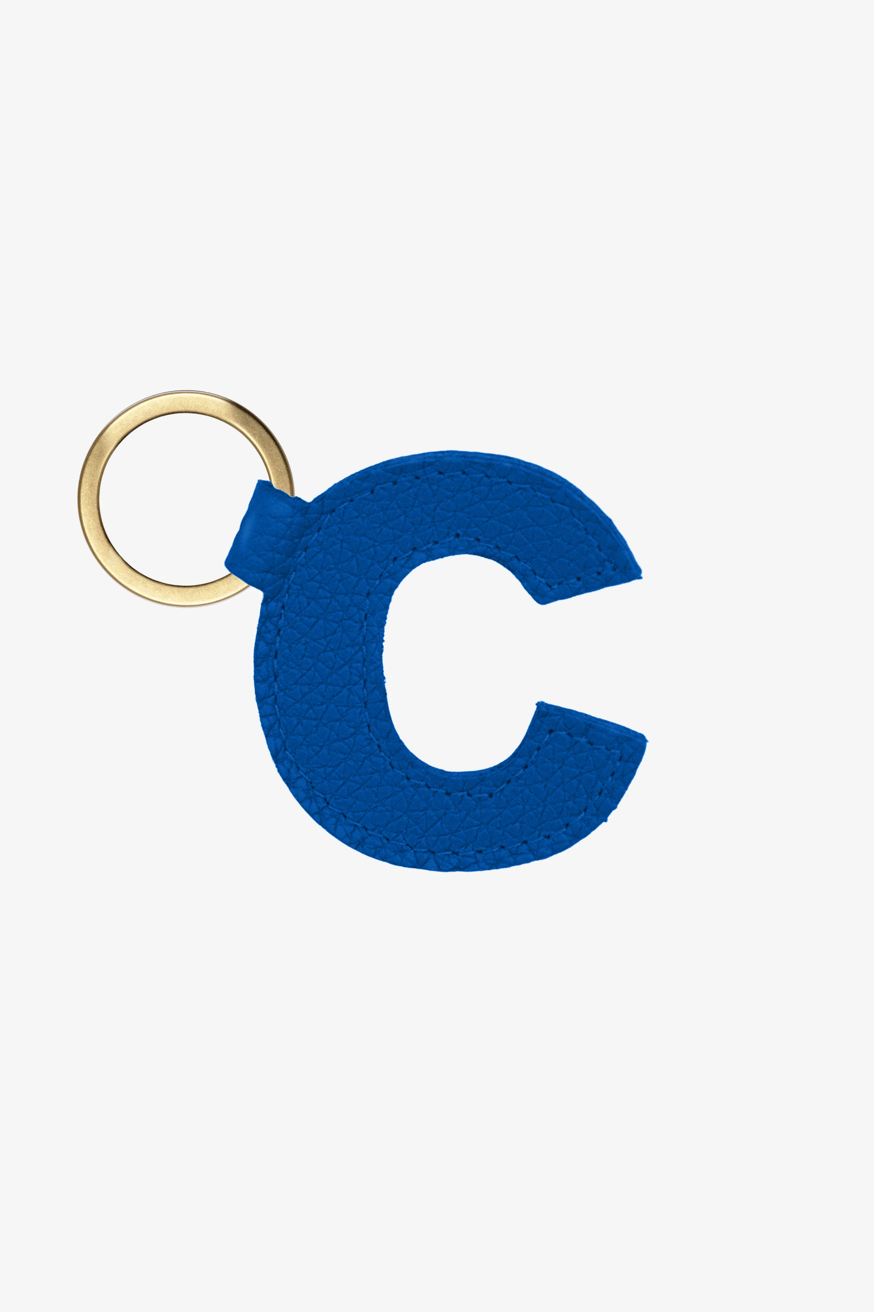 RLH520 - Leather Alphabet Keychain - Image 3