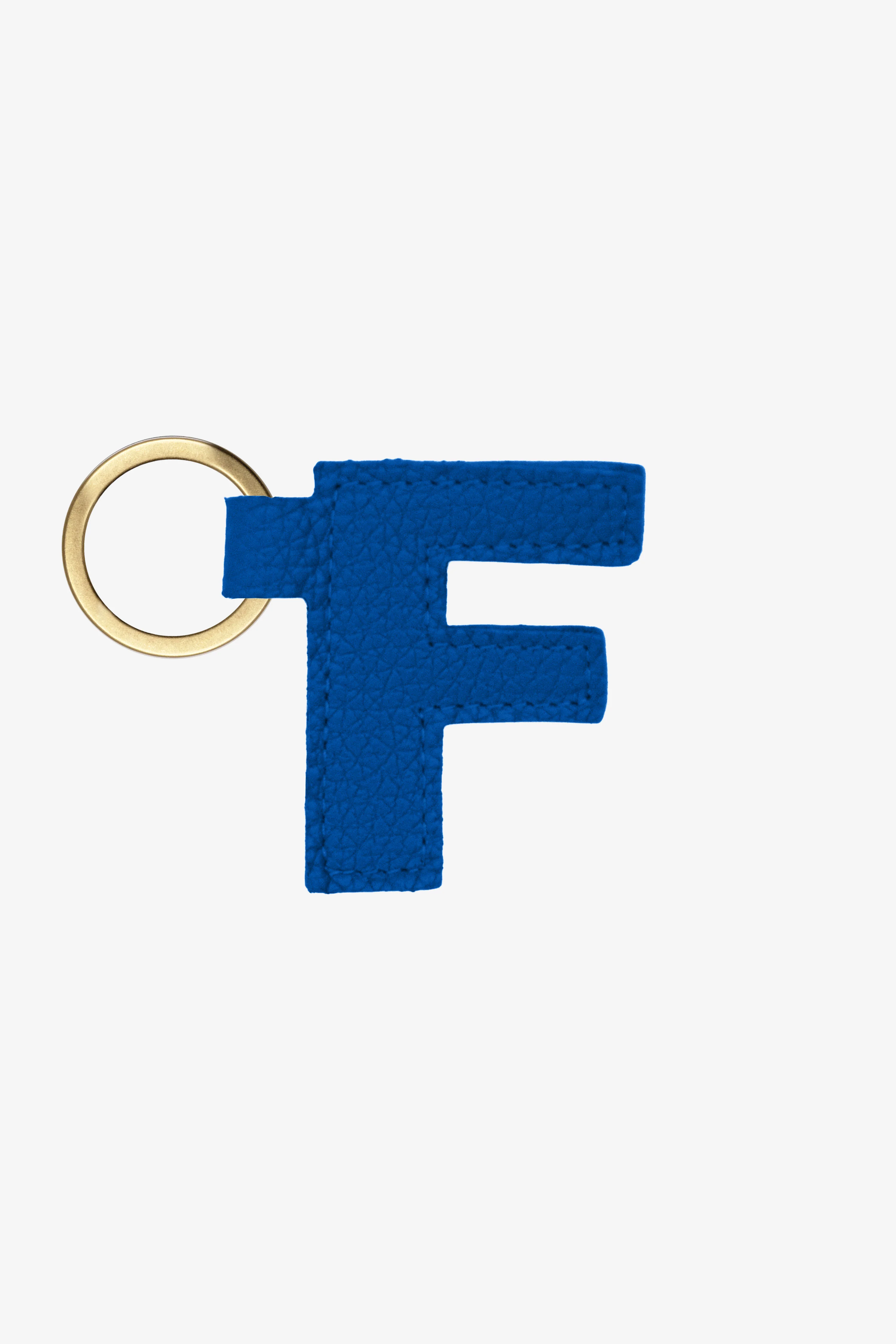 RLH520 - Leather Alphabet Keychain - Image 6