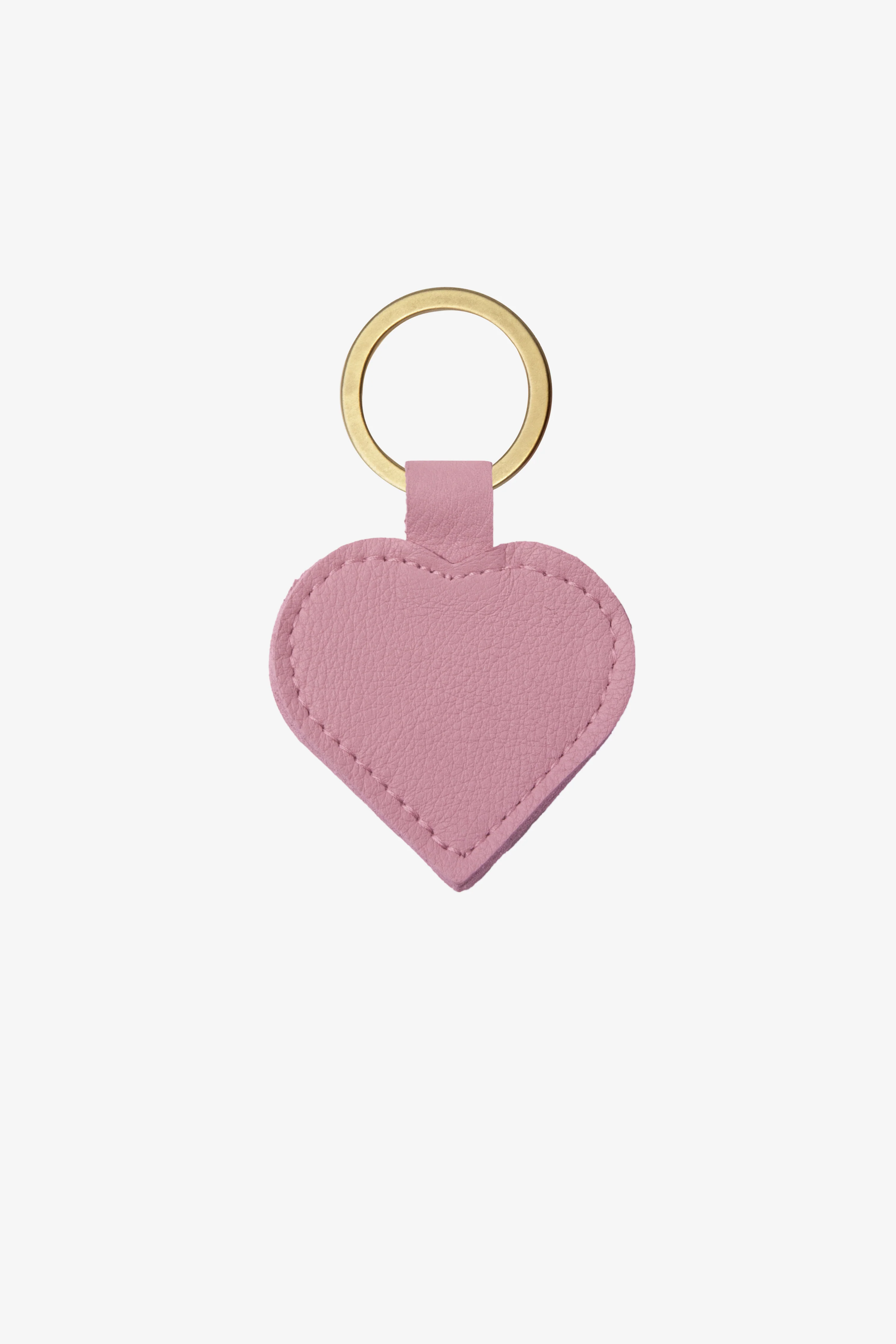 RLH521 - Leather Heart Key Ring - Image 3