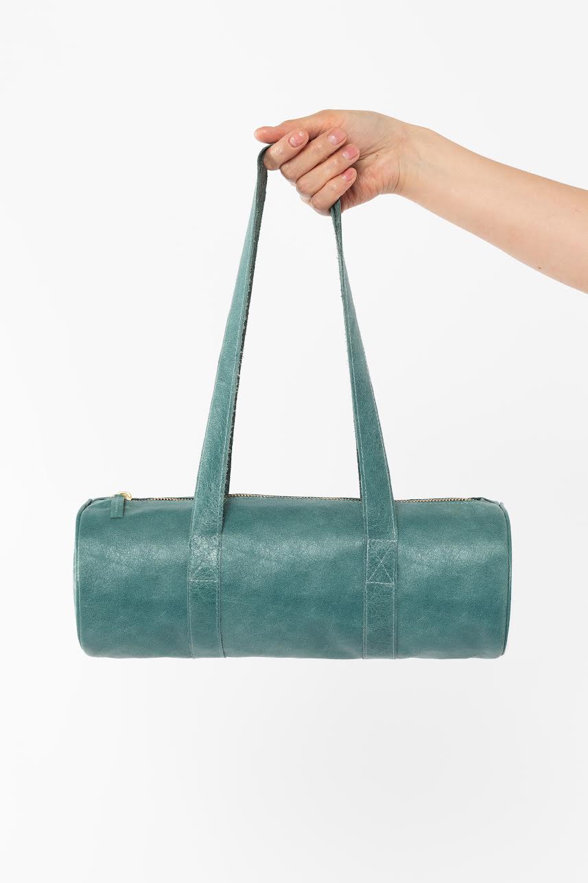 RLH540 - Leather Shoulder Gym Bag - Image 6