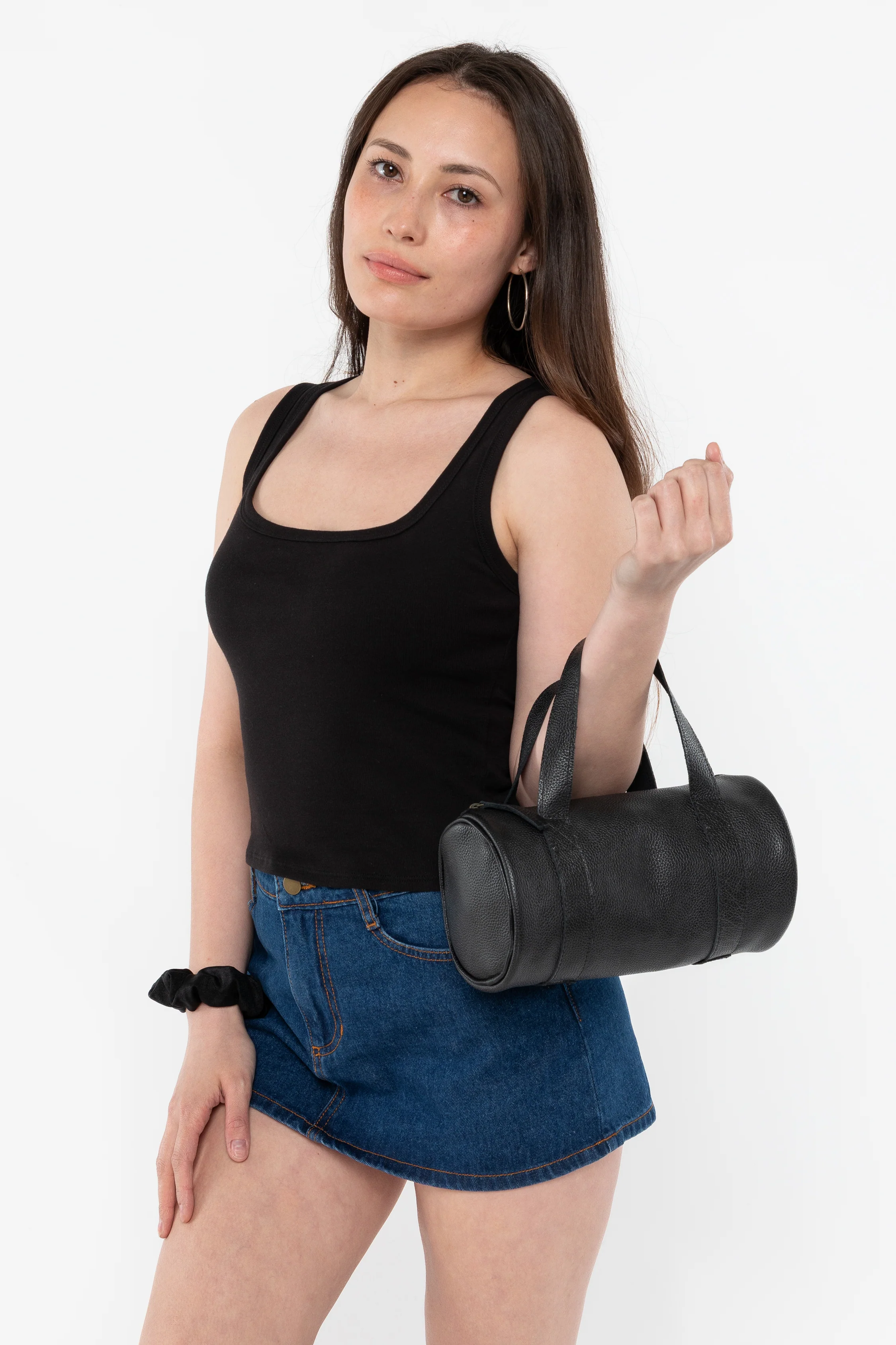 RLH541 - Leather Mini Gym Bag - Image 3