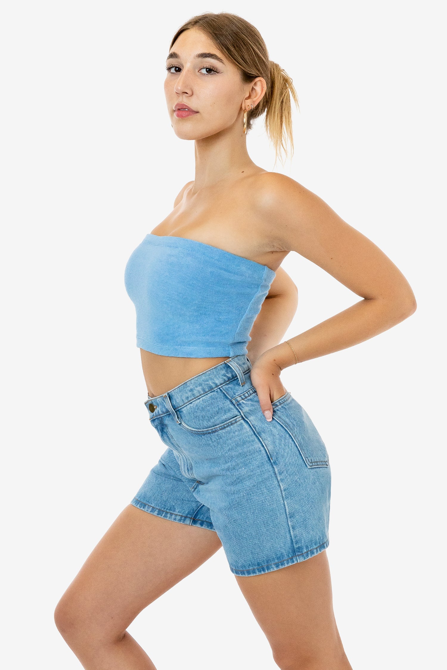 RLT3293 - Loop Terry Tube Top - Image 10