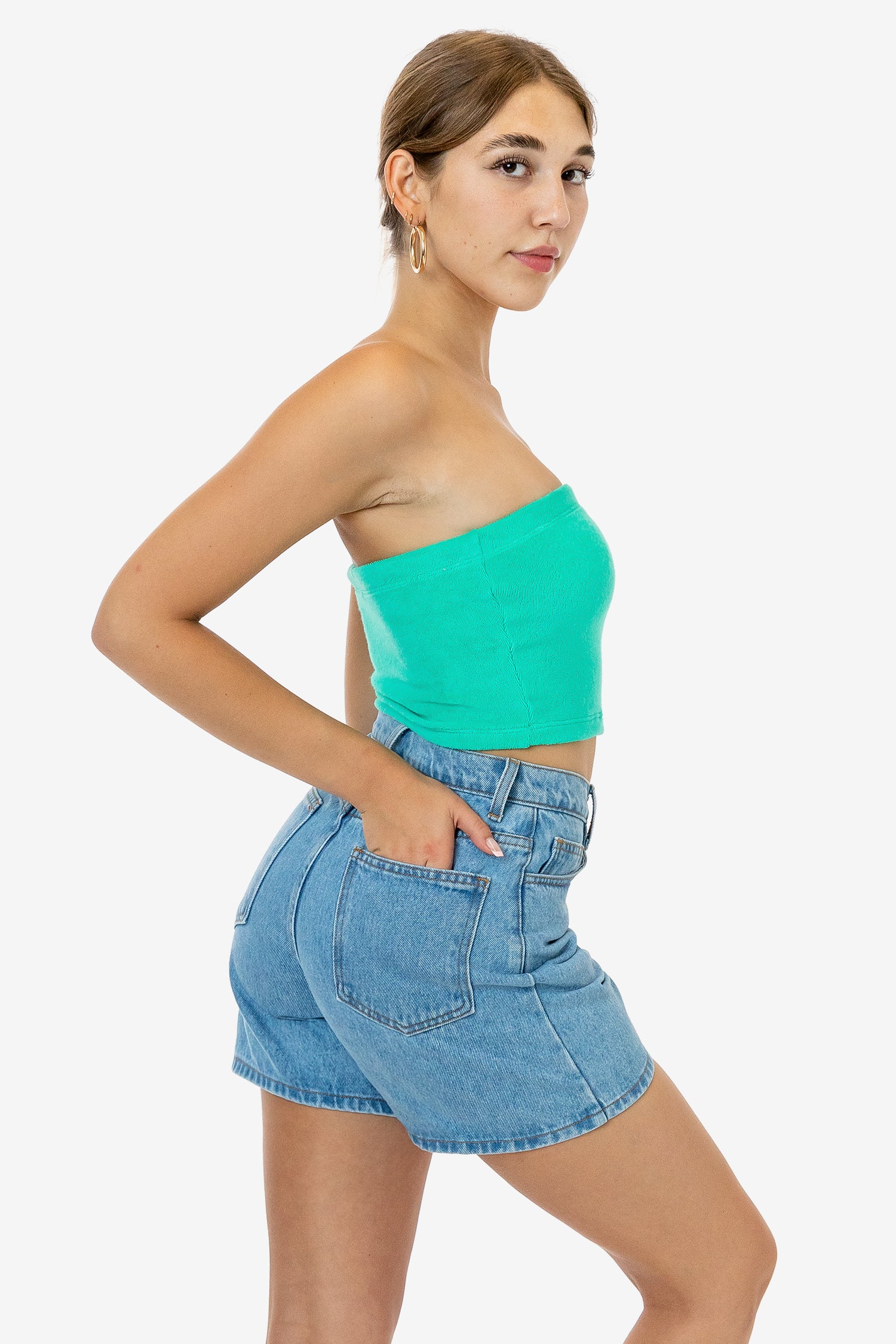 RLT3293 - Loop Terry Tube Top - Image 11