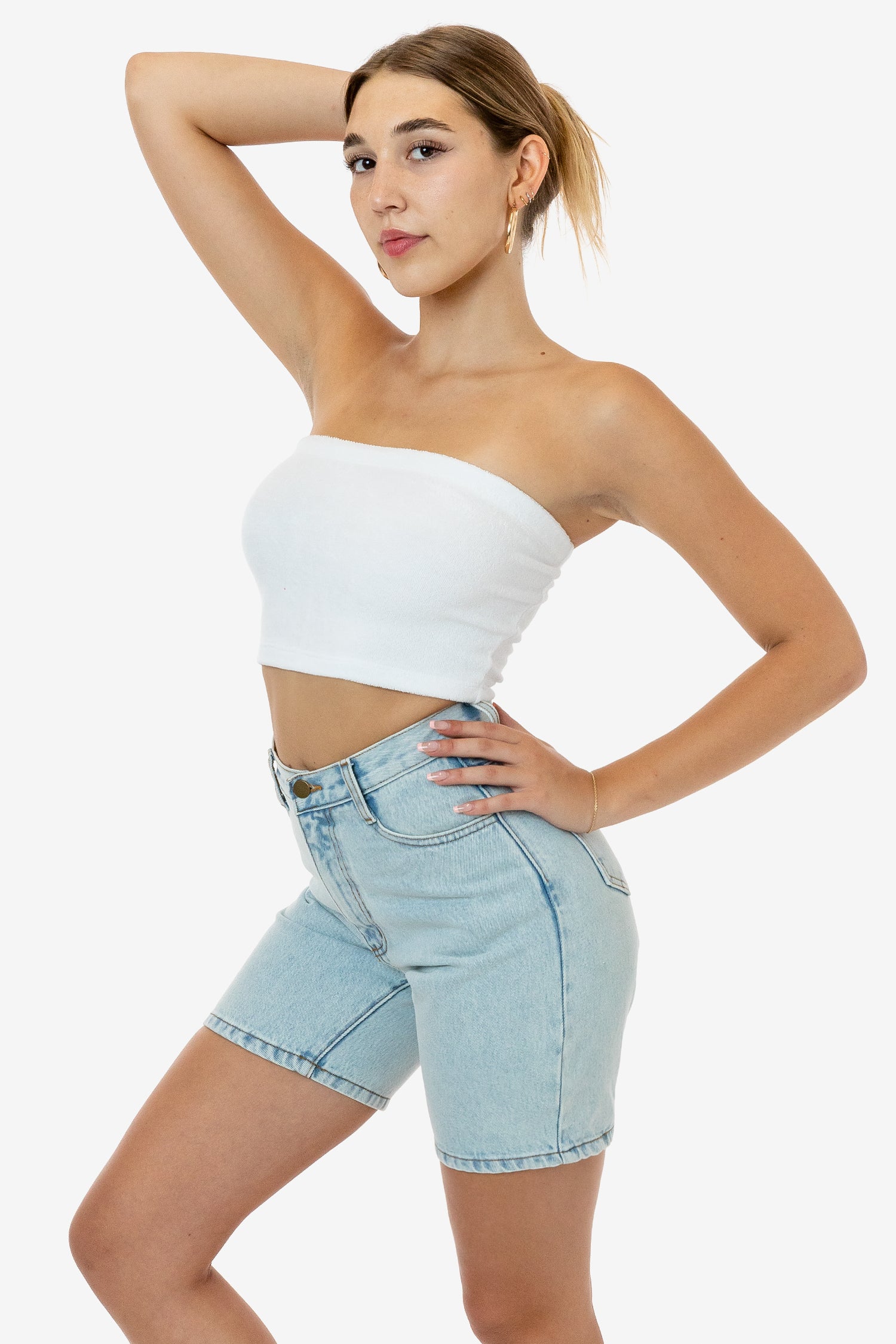 RLT3293 - Loop Terry Tube Top - Image 3