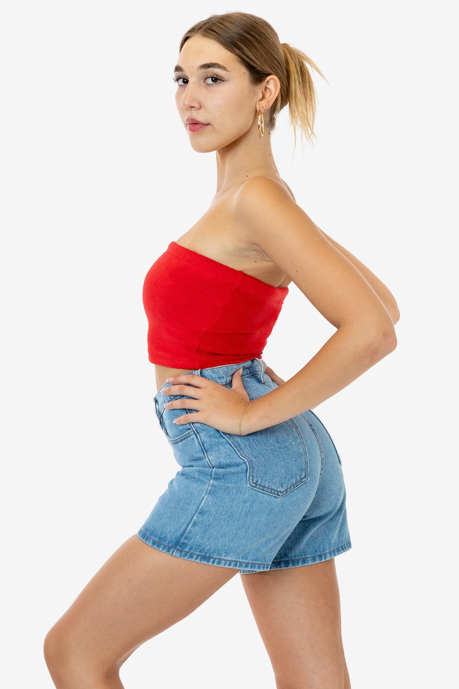 RLT3293 - Loop Terry Tube Top - Image 5