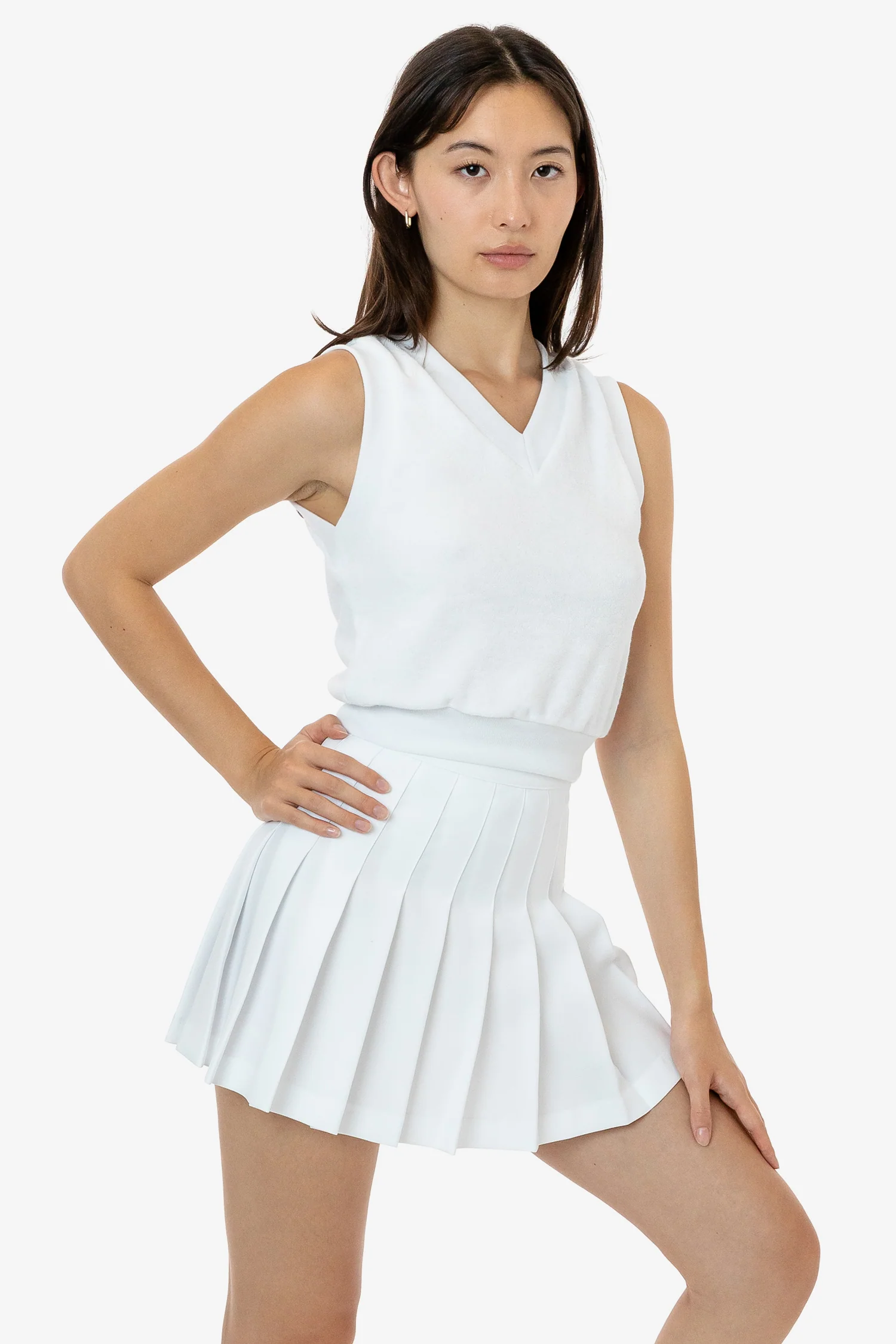 RLT357 - Loop Terry V-Neck Vest - Image 14