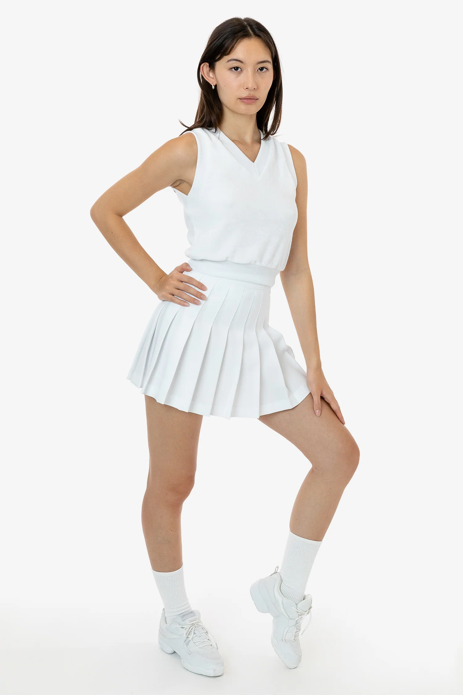 RLT357 - Loop Terry V-Neck Vest - Image 18