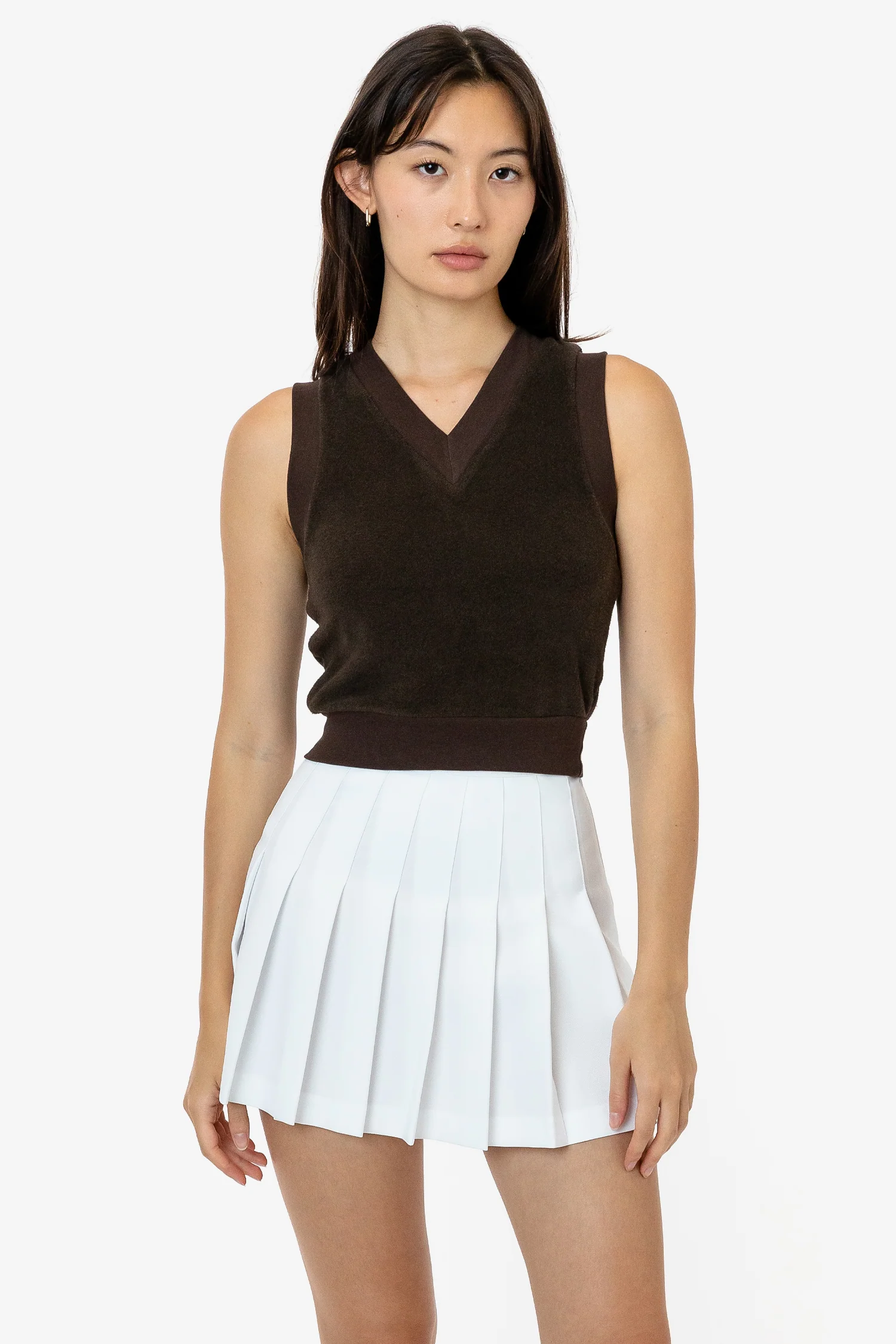 RLT357 - Loop Terry V-Neck Vest - Image 19