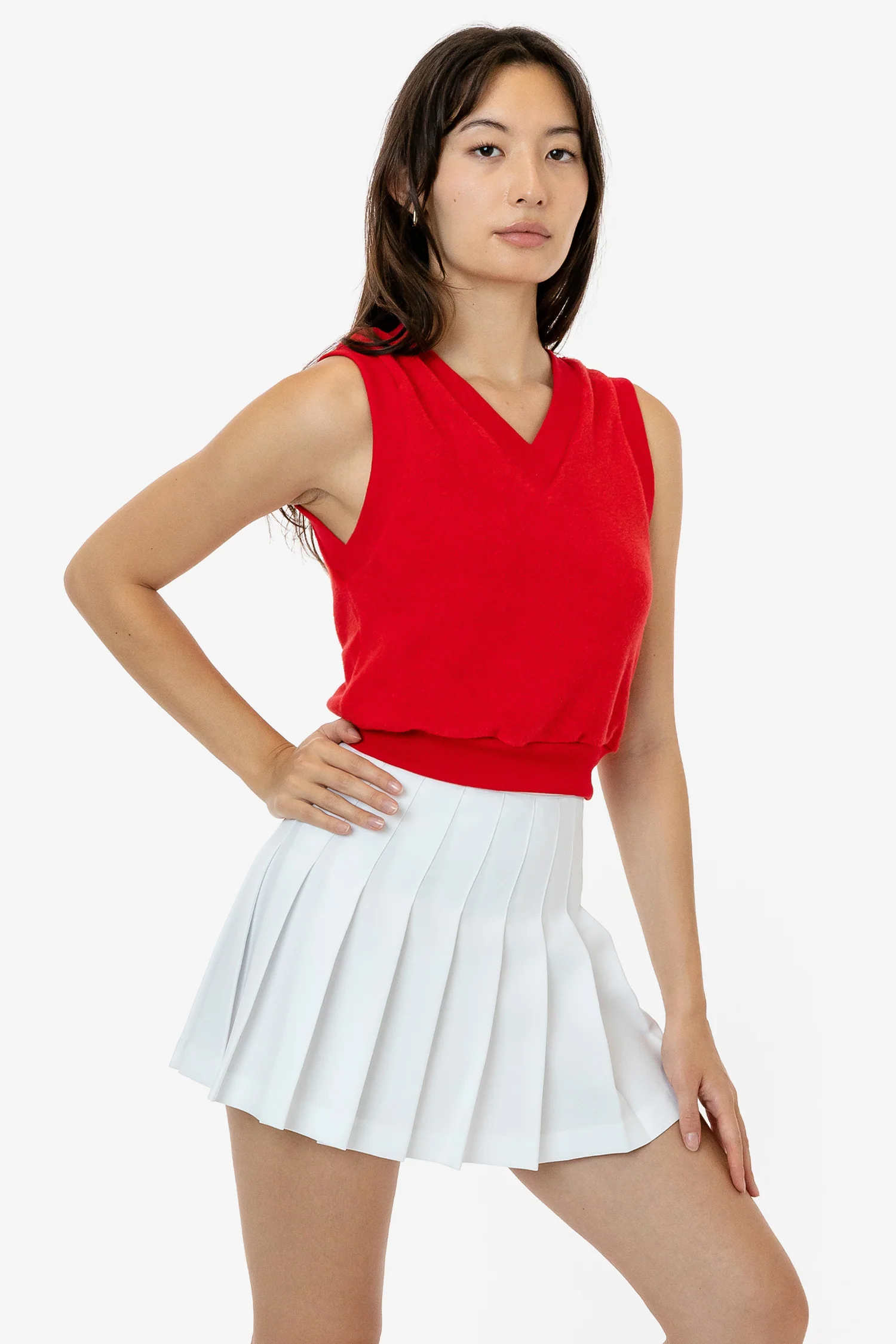 RLT357 - Loop Terry V-Neck Vest - Image 20