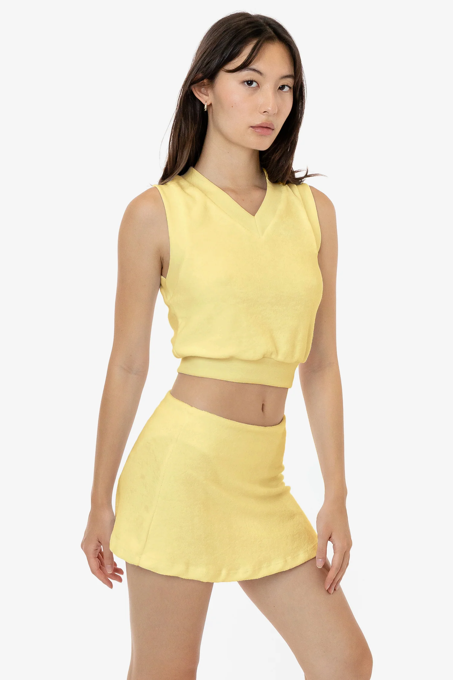 RLT357 - Loop Terry V-Neck Vest - Image 24