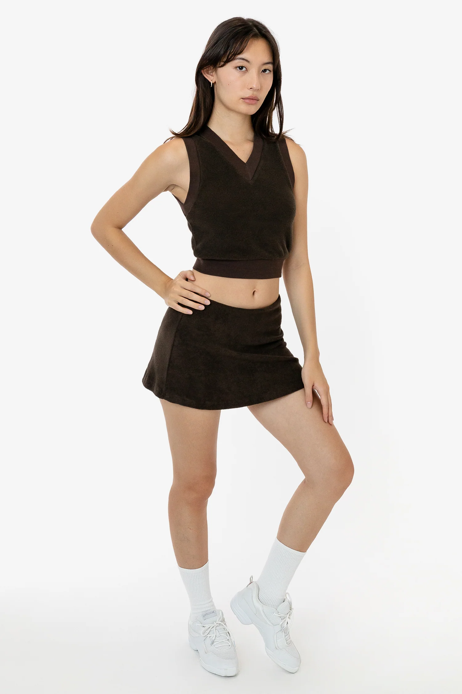 RLT384 - Loop Terry Mini Skort - Image 12