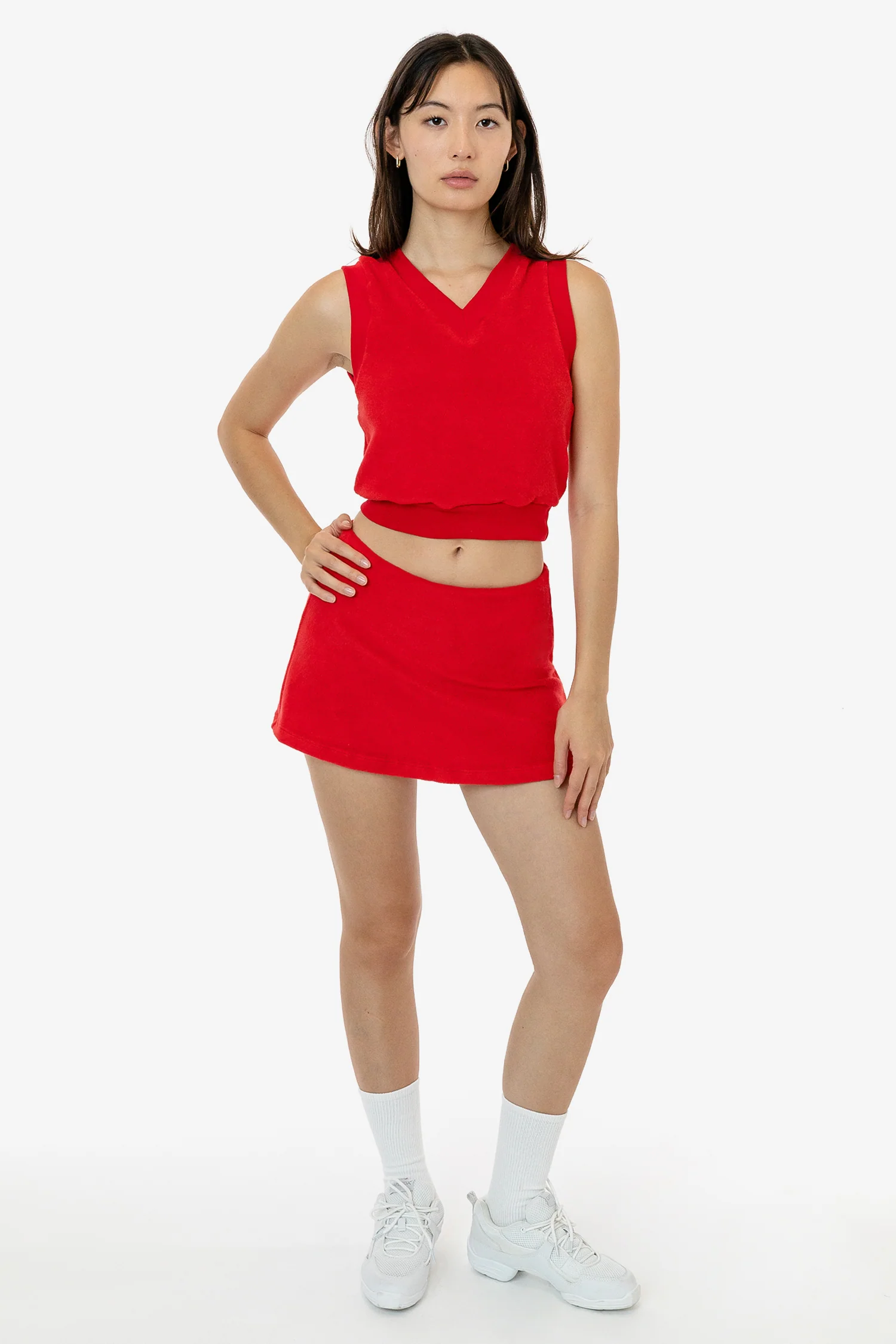 RLT384 - Loop Terry Mini Skort - Image 25