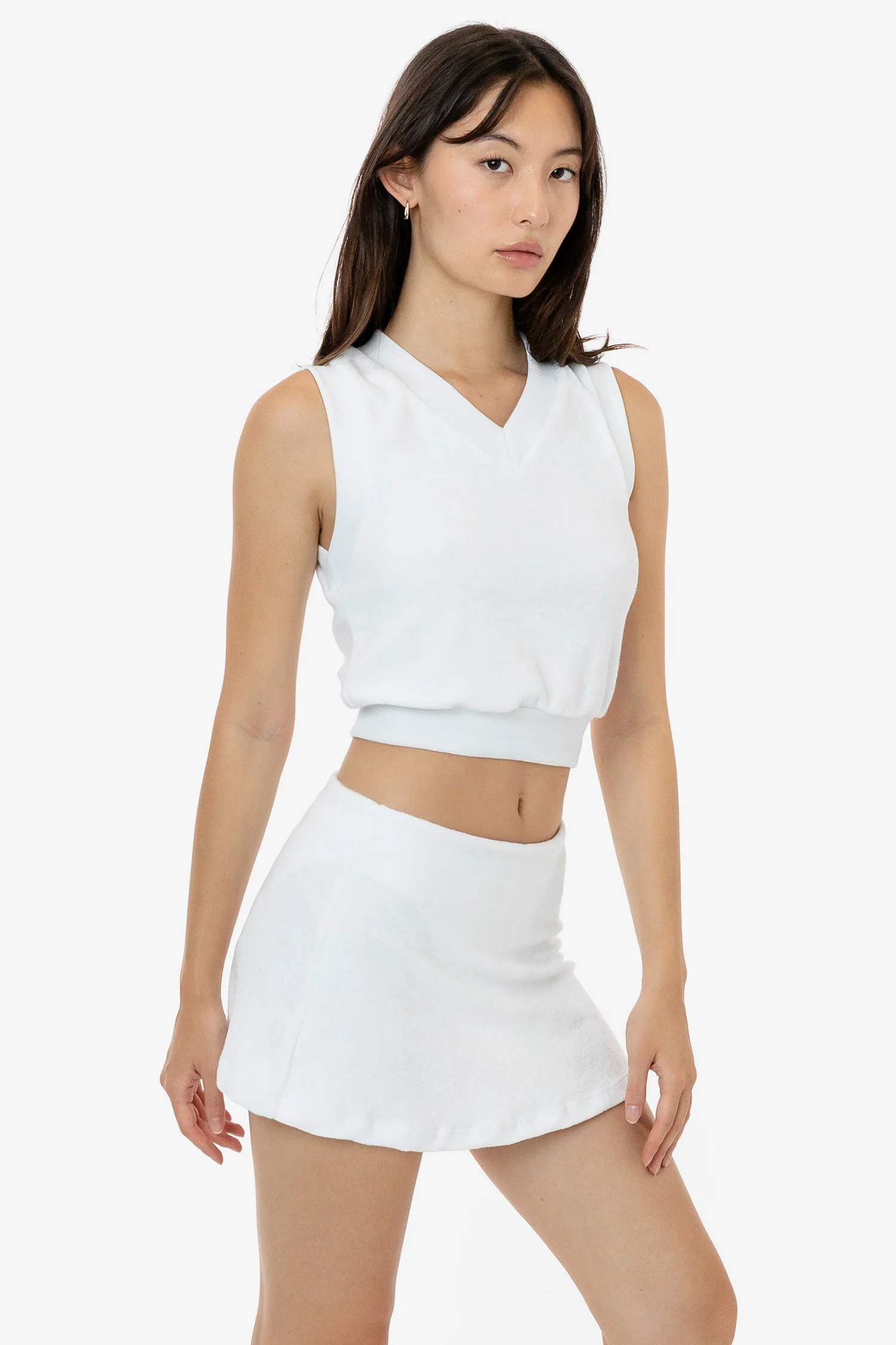 RLT384 - Loop Terry Mini Skort - Image 4