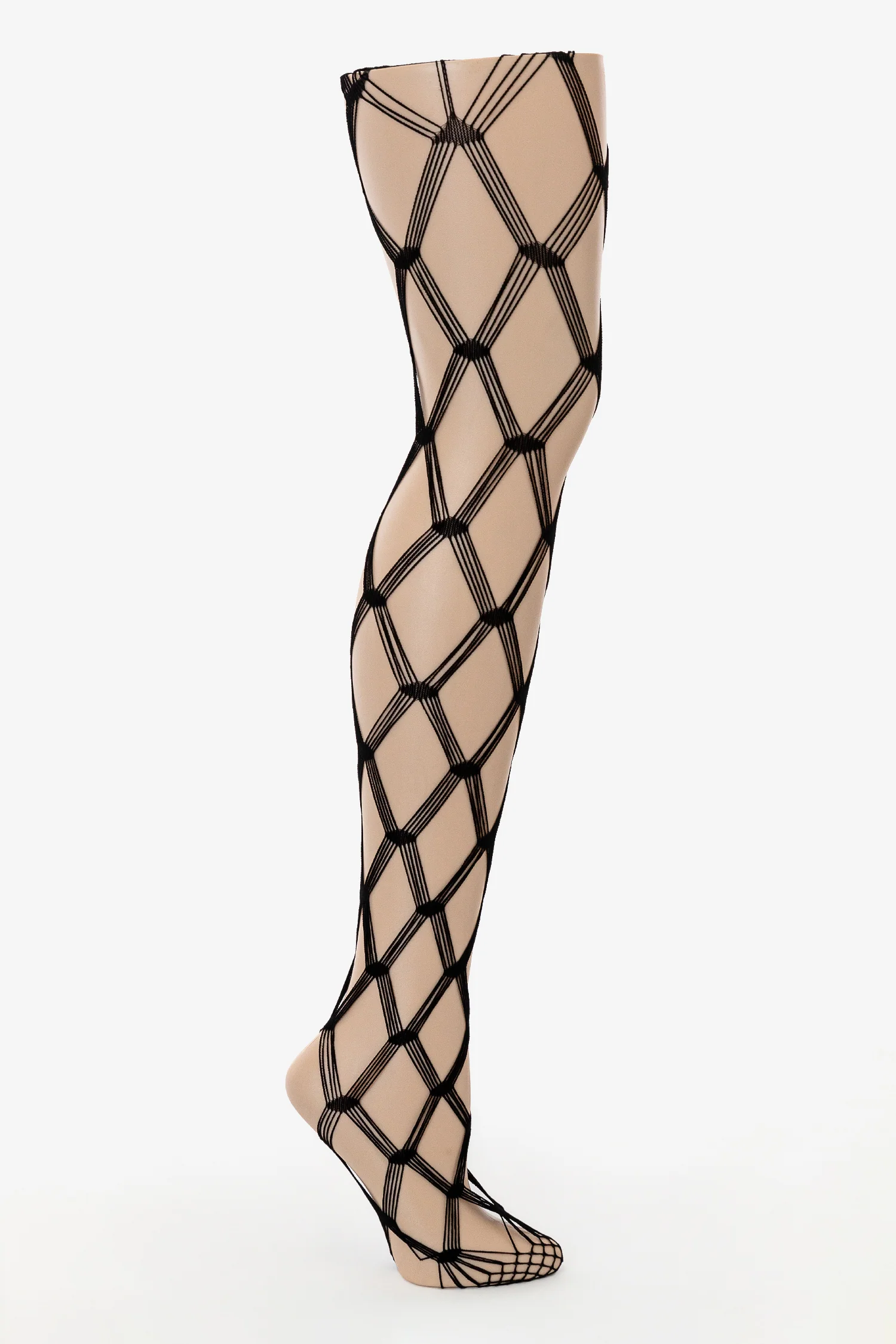 RN-PHGM - Geo Mesh Fishnet Tights - Image 5