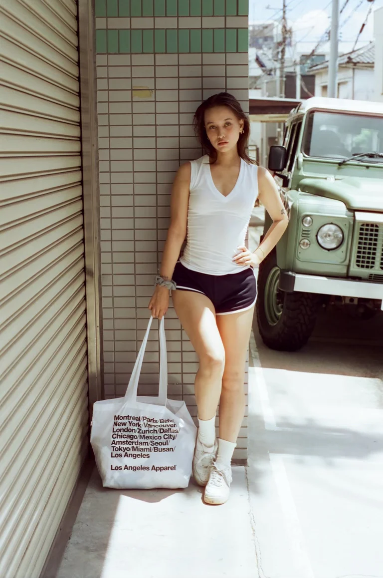 RNF01P - Nylon Cities Tote Bag - Image 3