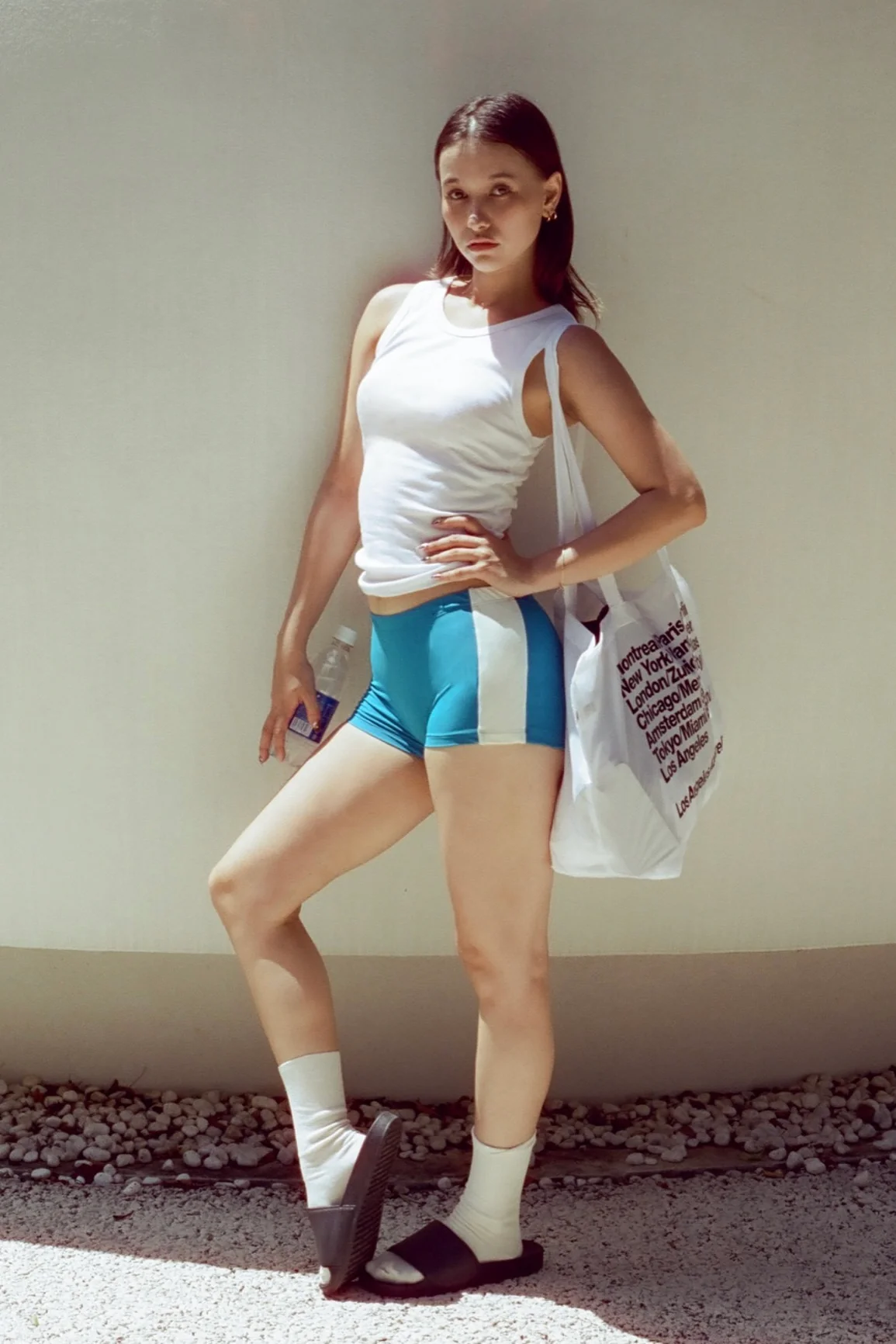RNF01P - Nylon Cities Tote Bag - Image 4