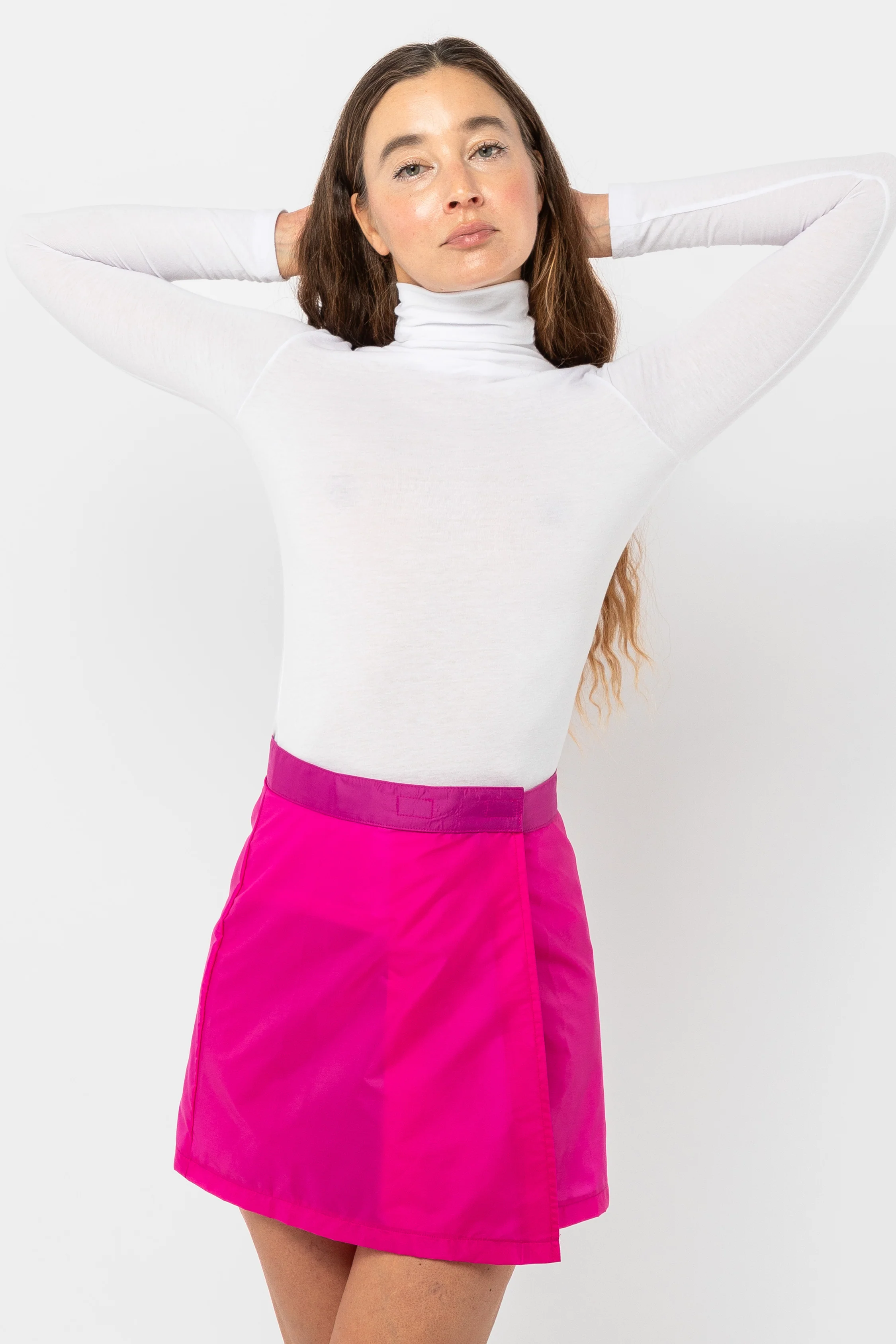 RNF300 - Nylon Wrap Skirt - Image 3