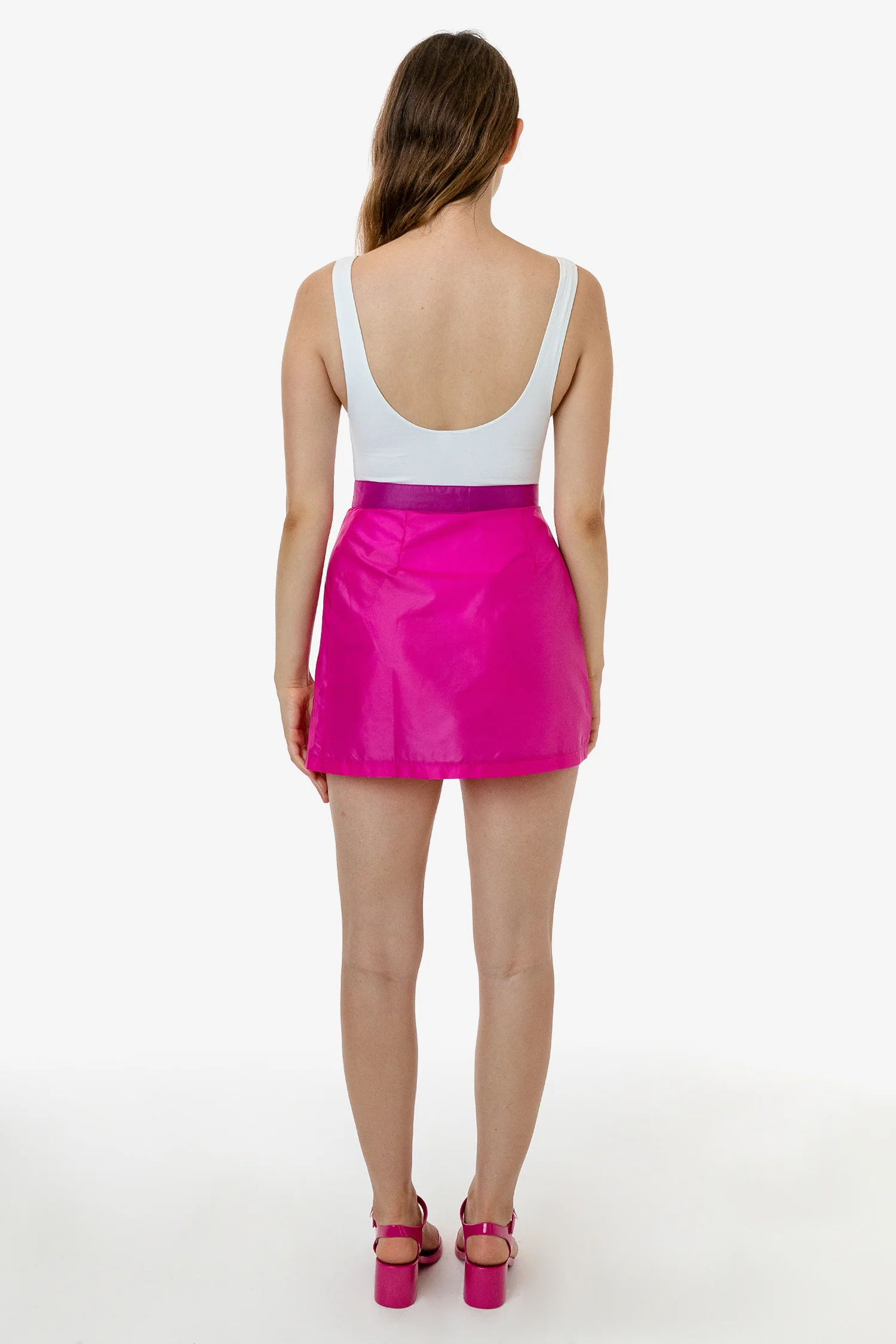 RNF300 - Nylon Wrap Skirt - Image 6