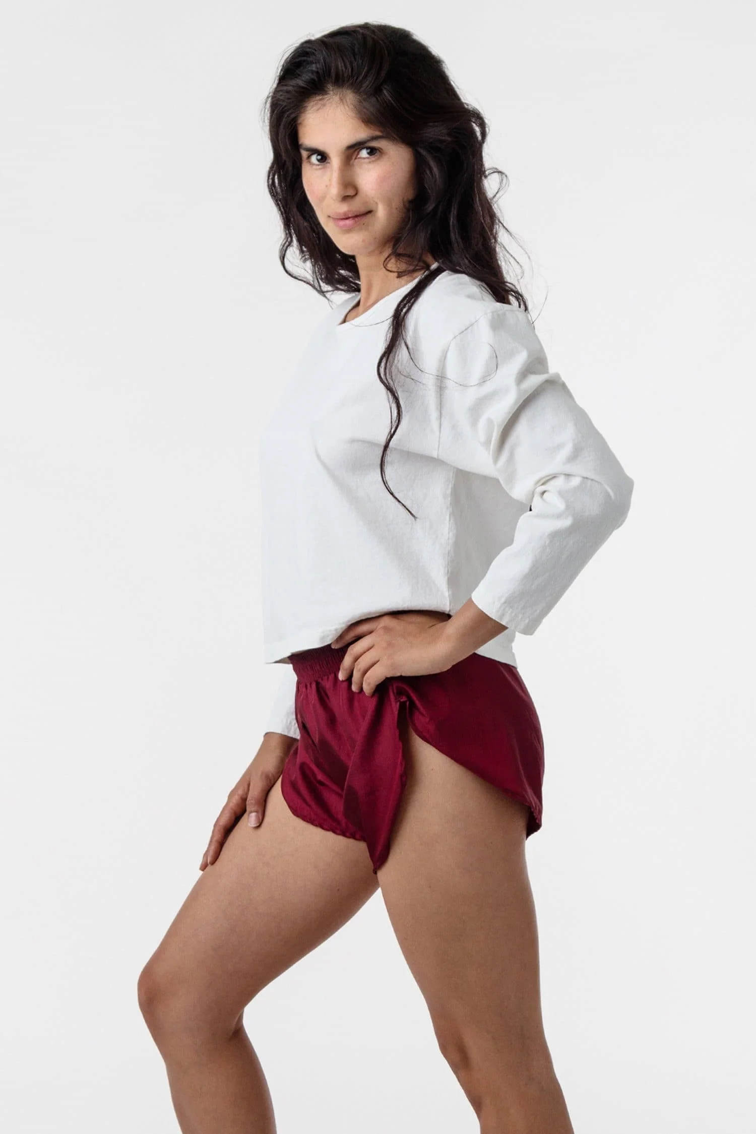 RNF304 - Nylon Taffeta Shorts - Image 9