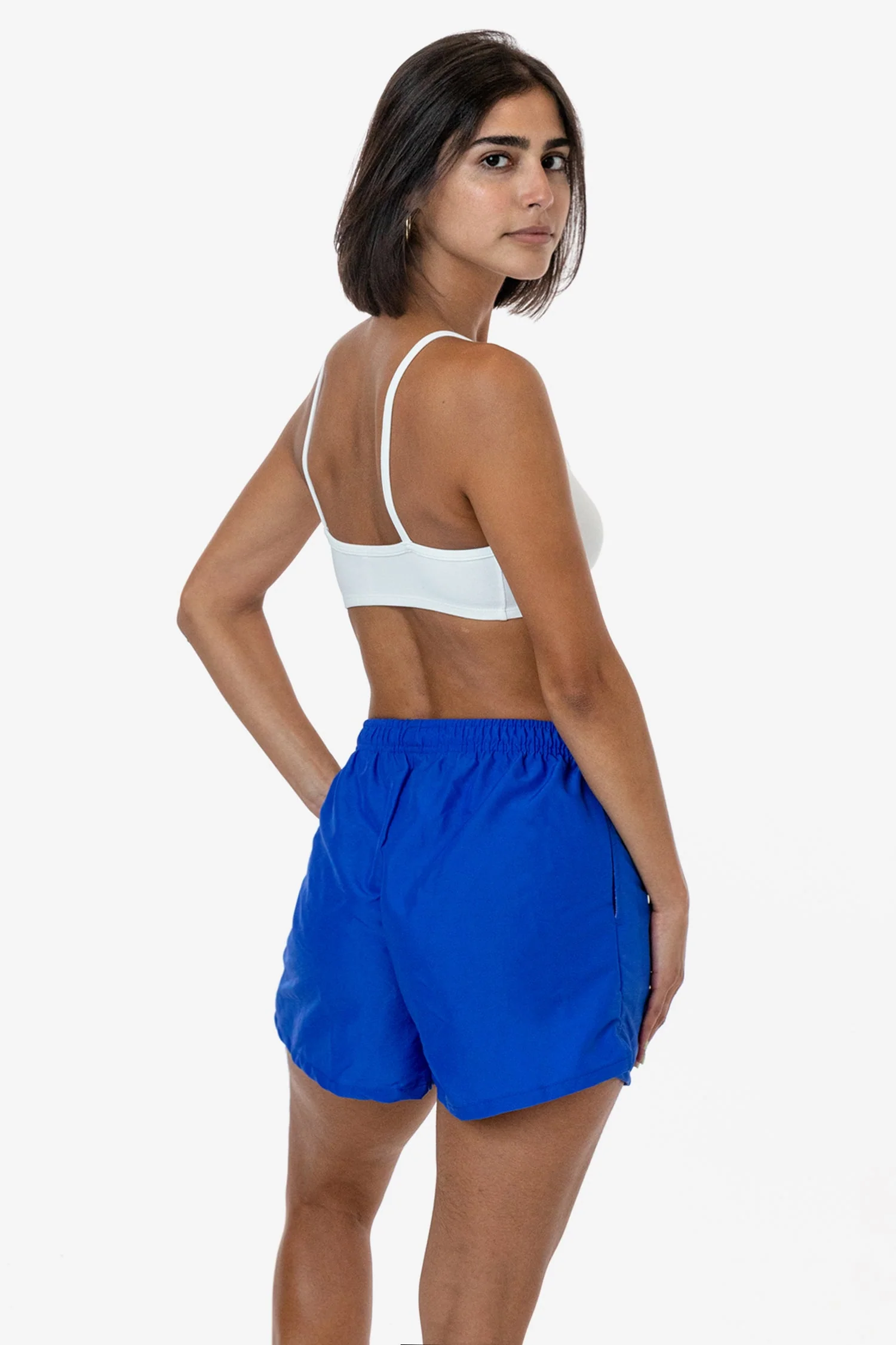 RNF314 - Women's Nylon Track Shorts - Image 10