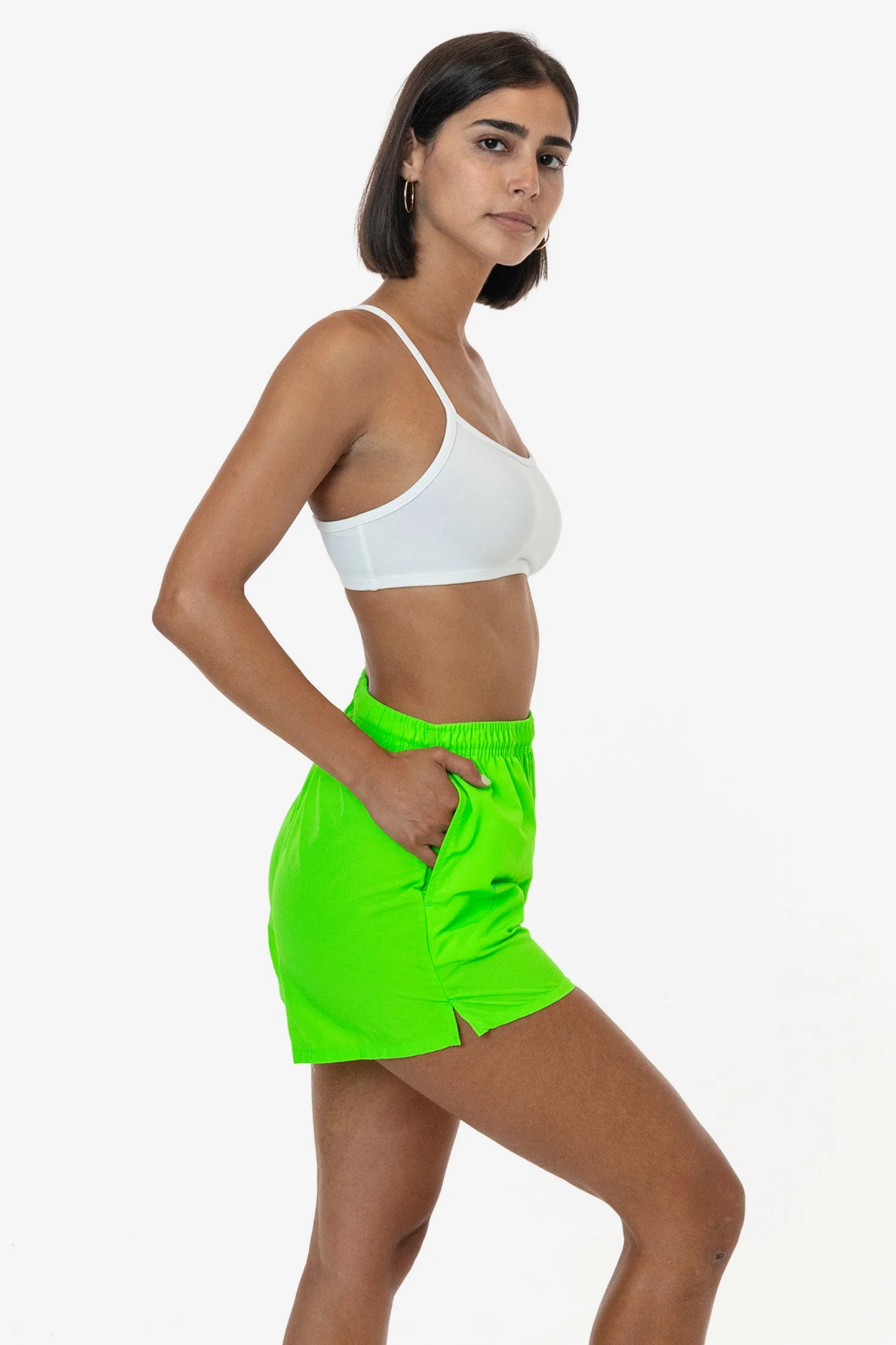 RNF314 - Women's Nylon Track Shorts - Image 15