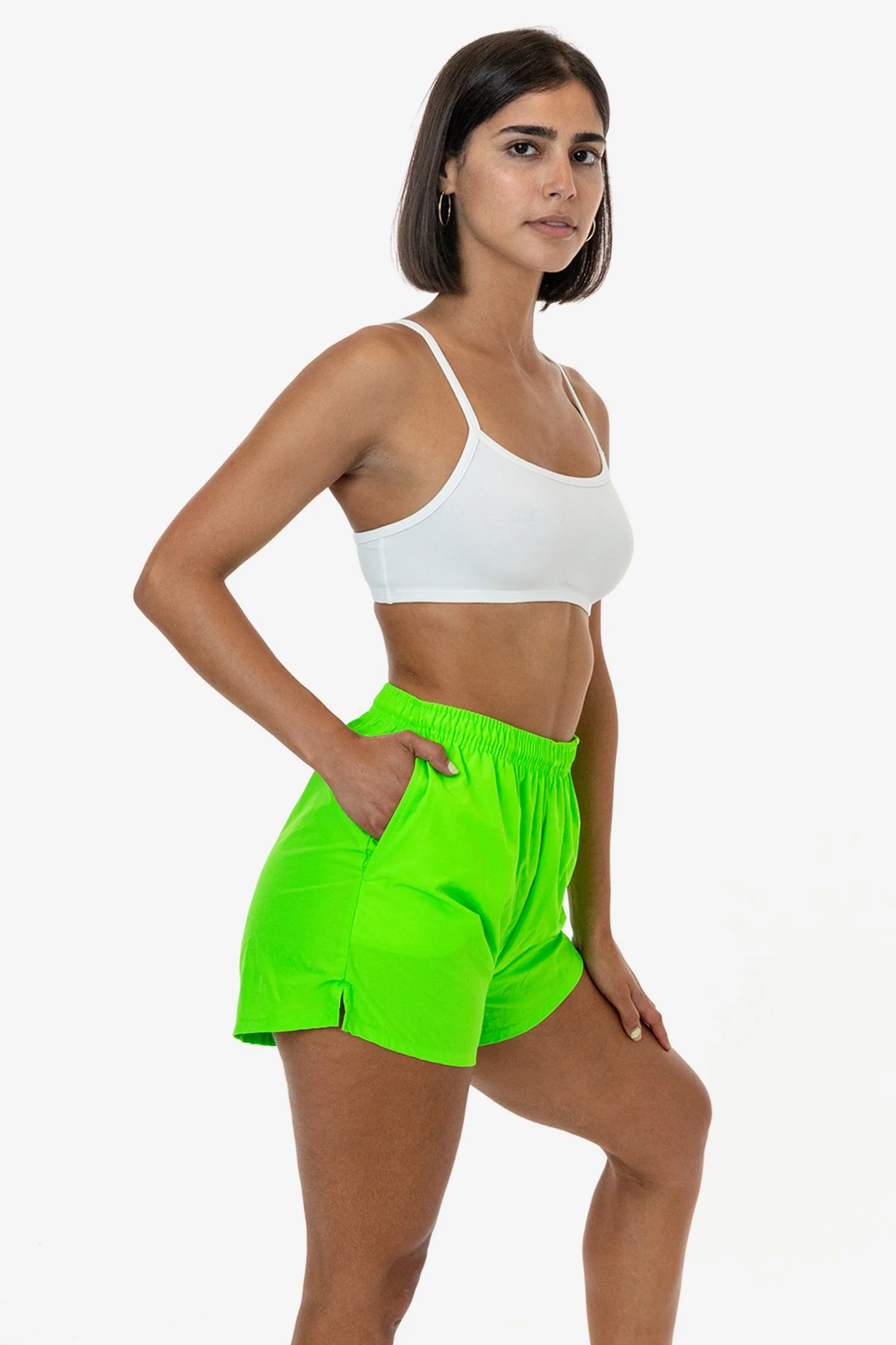 RNF314 - Women's Nylon Track Shorts - Image 18