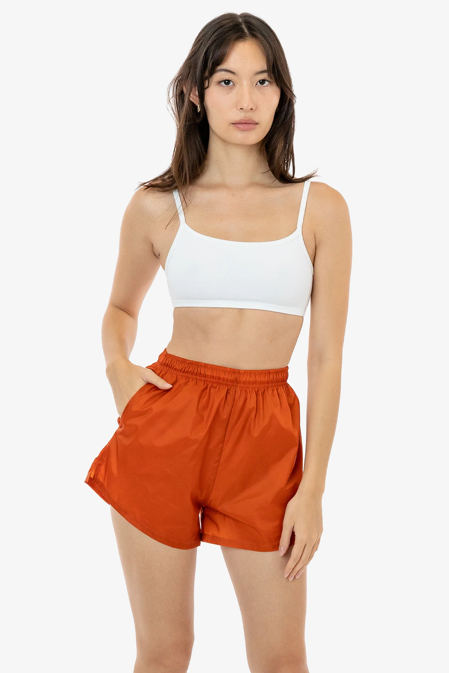 RNF314 - Women's Nylon Track Shorts - Image 21