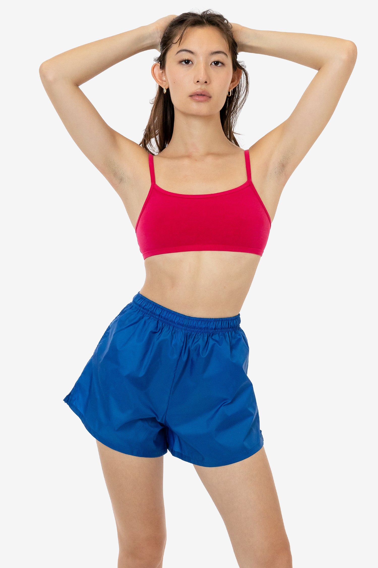 RNF314 - Women's Nylon Track Shorts - Image 24