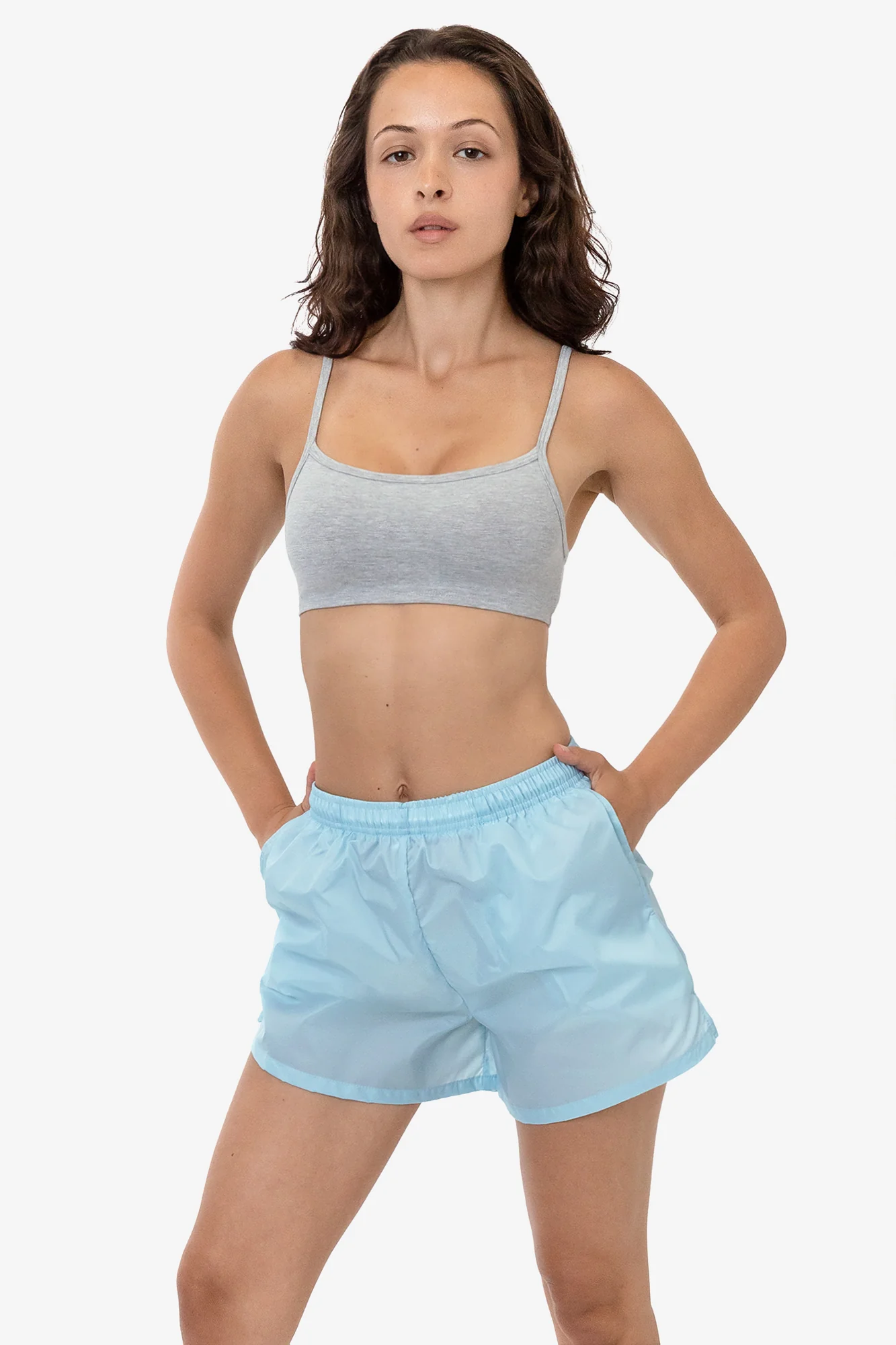 RNF314 - Women's Nylon Track Shorts - Image 28
