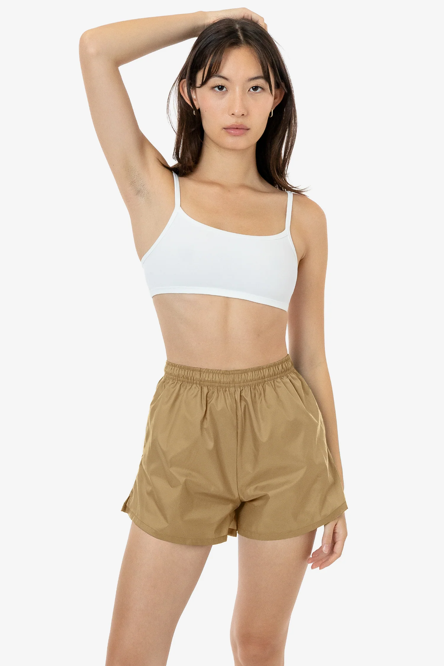 RNF314 - Women's Nylon Track Shorts - Image 3