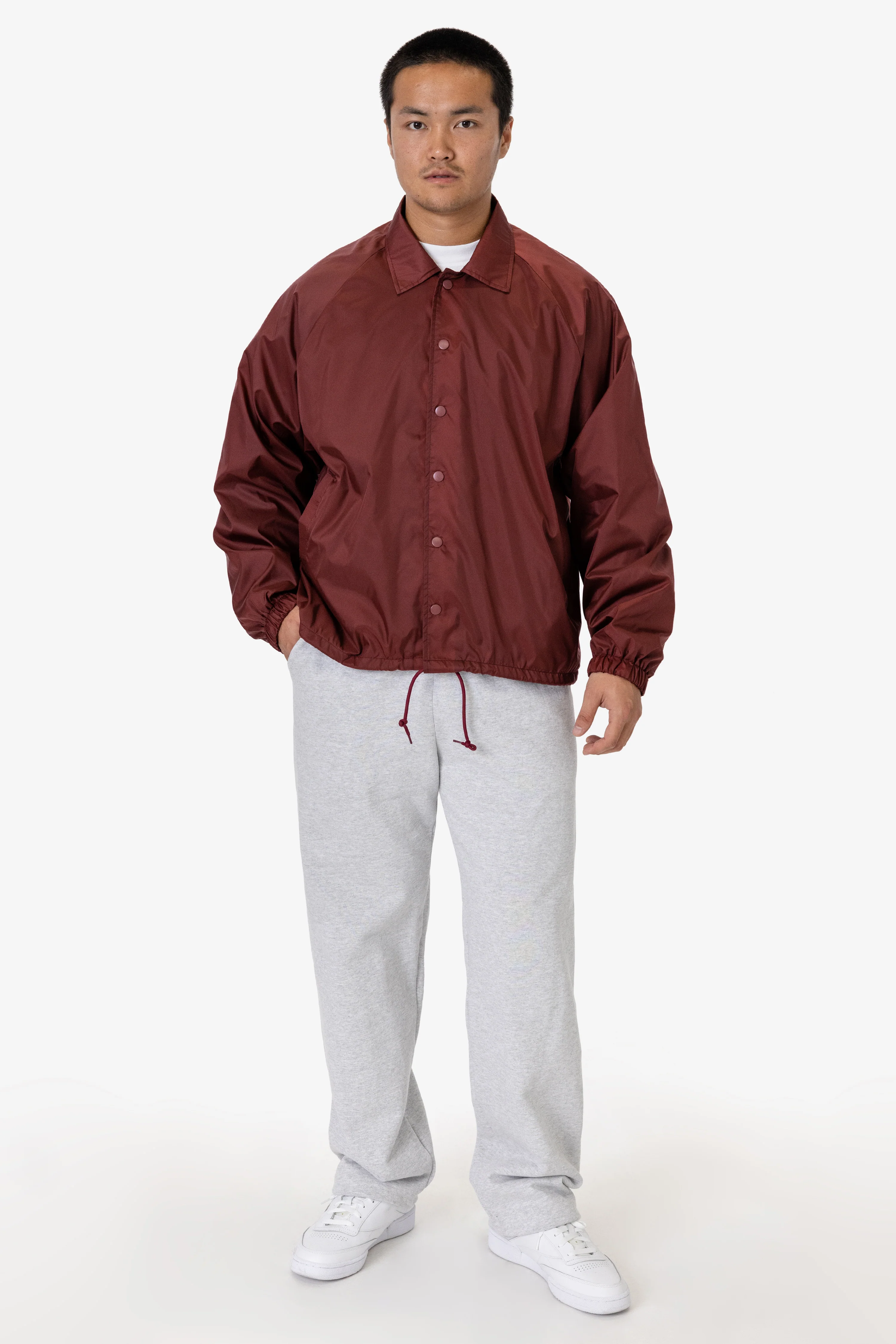 RNF401 - Nylon Raglan Coaches Jacket - Image 16