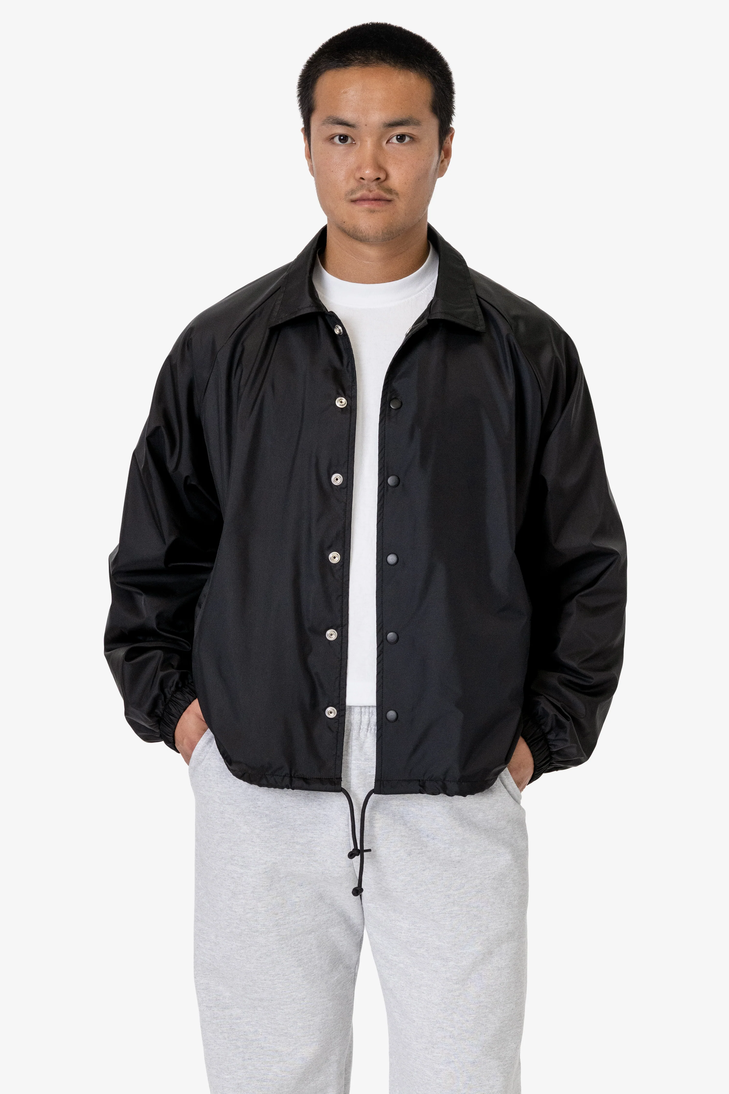 RNF401 - Nylon Raglan Coaches Jacket - Image 4