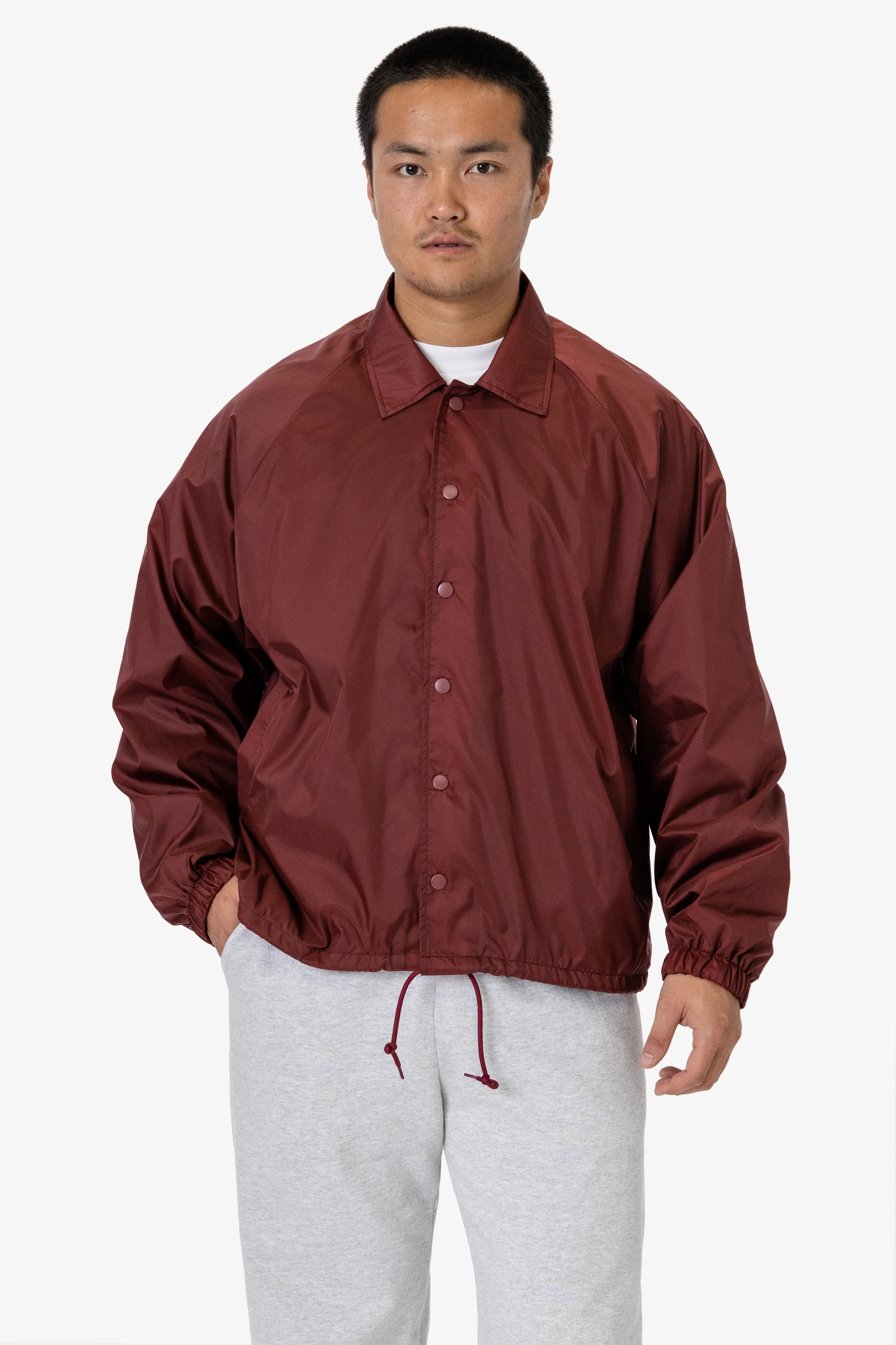 RNF401 - Nylon Raglan Coaches Jacket - Image 6