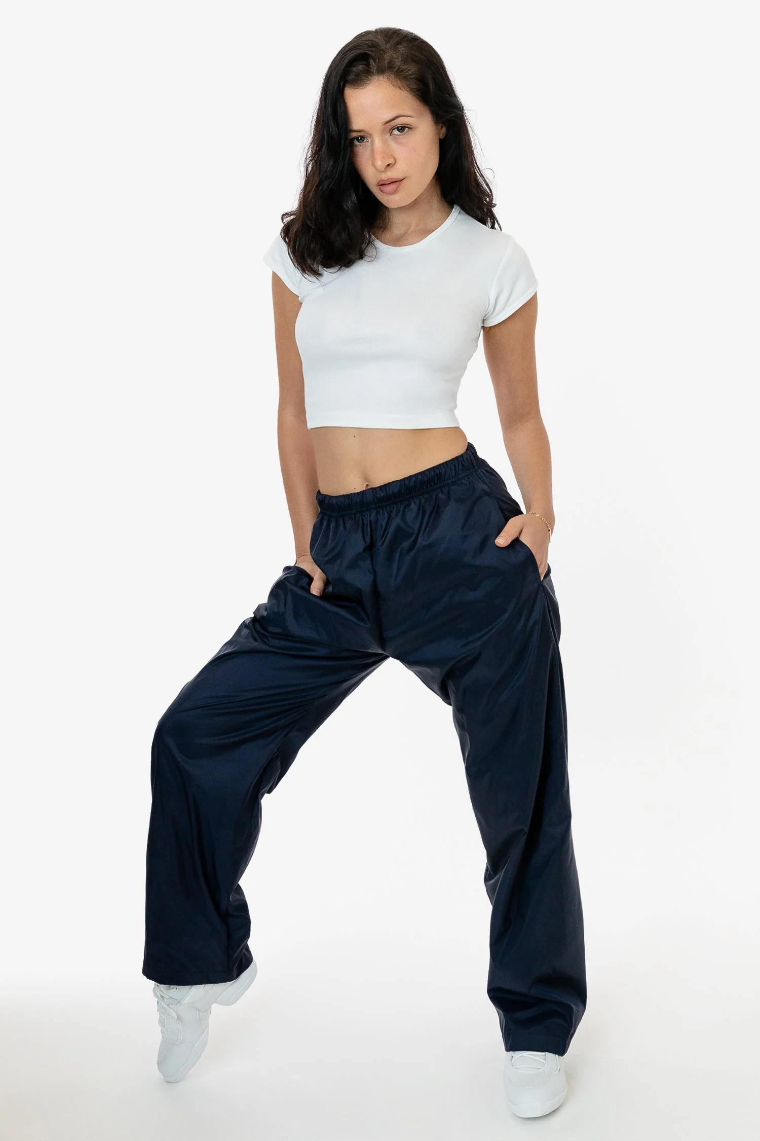 RNF405 Unisex - Nylon Taffeta Lined Track Pant - Image 3
