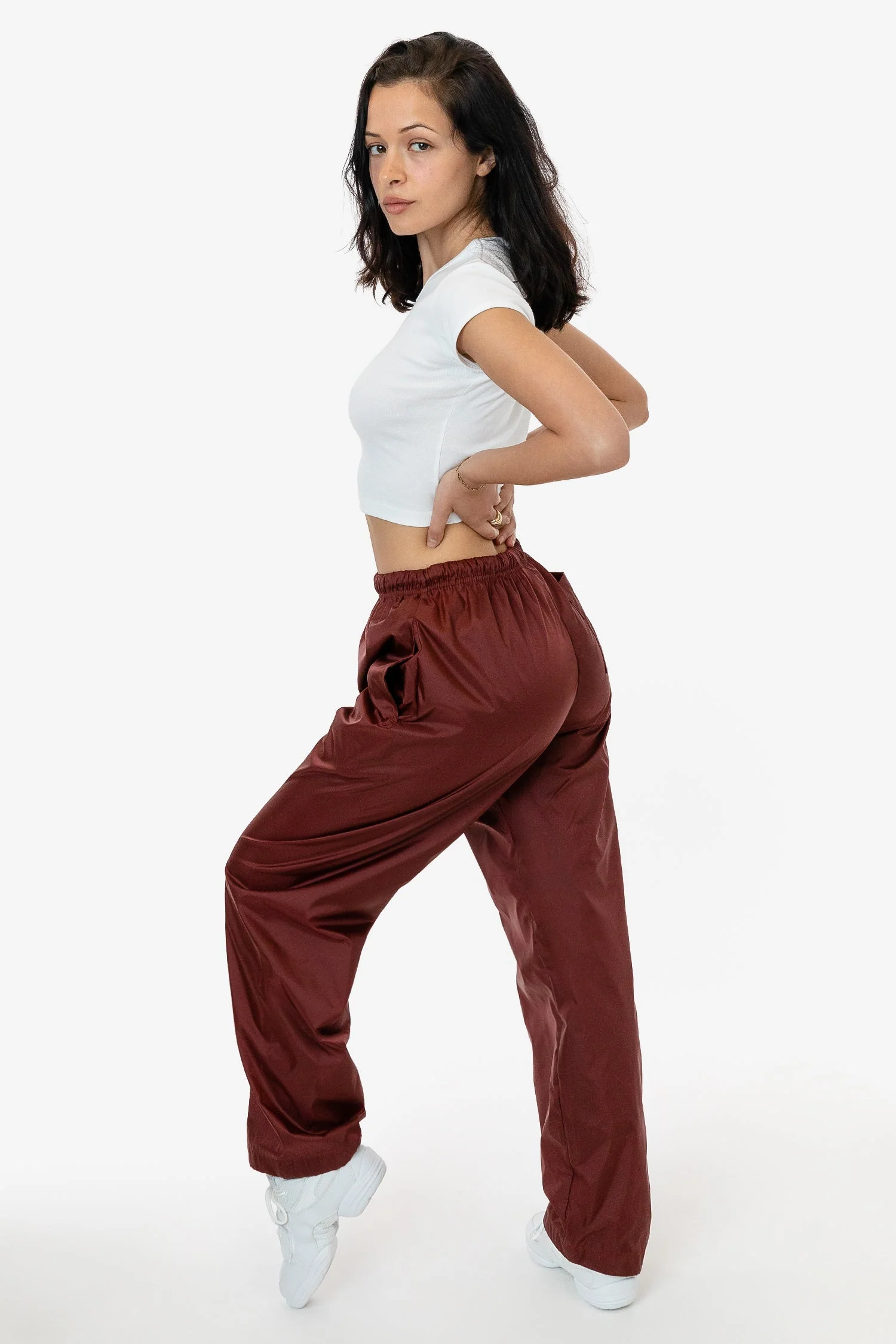 RNF405 Unisex - Nylon Taffeta Lined Track Pant - Image 4