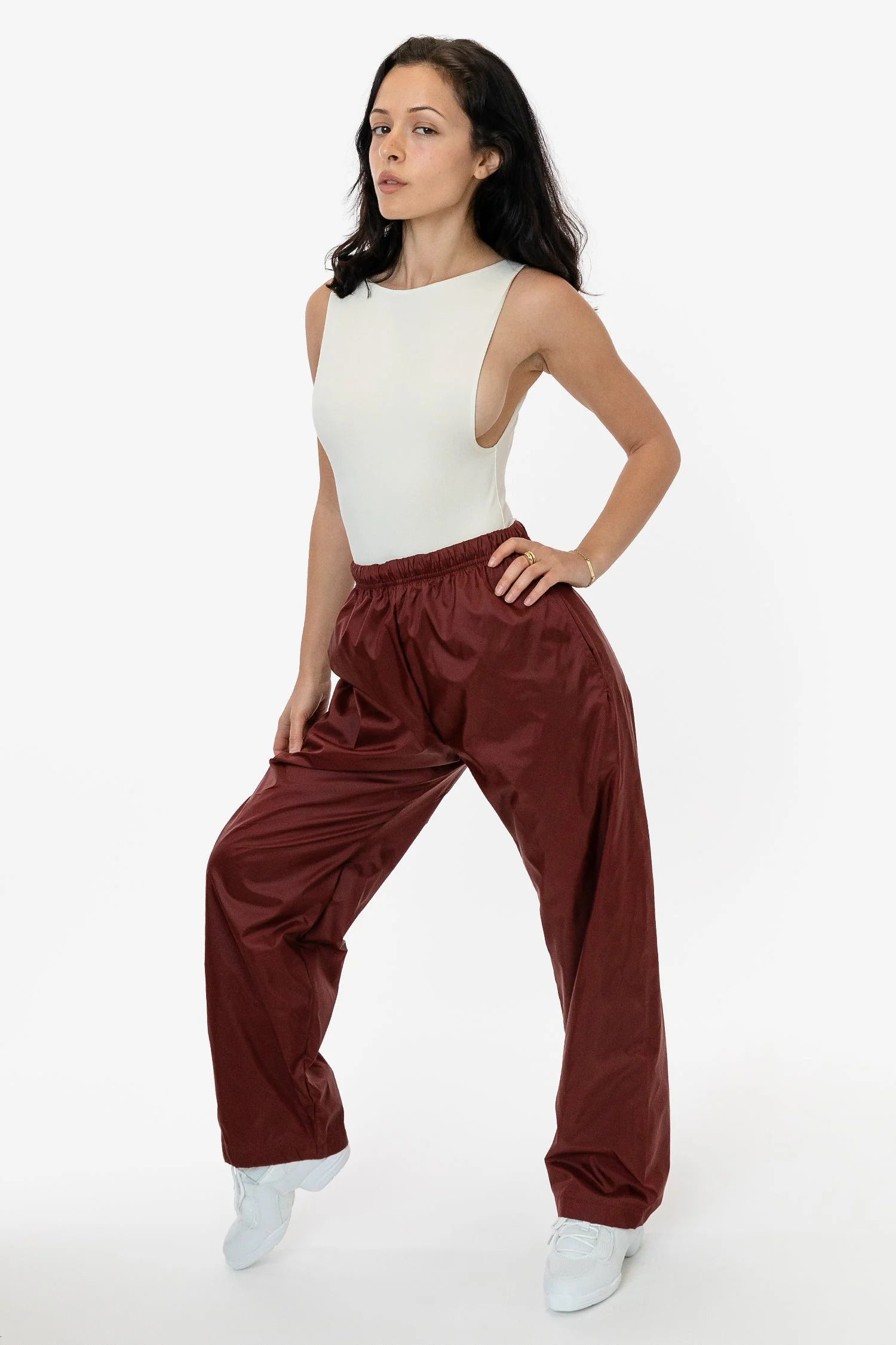 RNF405 Unisex - Nylon Taffeta Lined Track Pant - Image 6