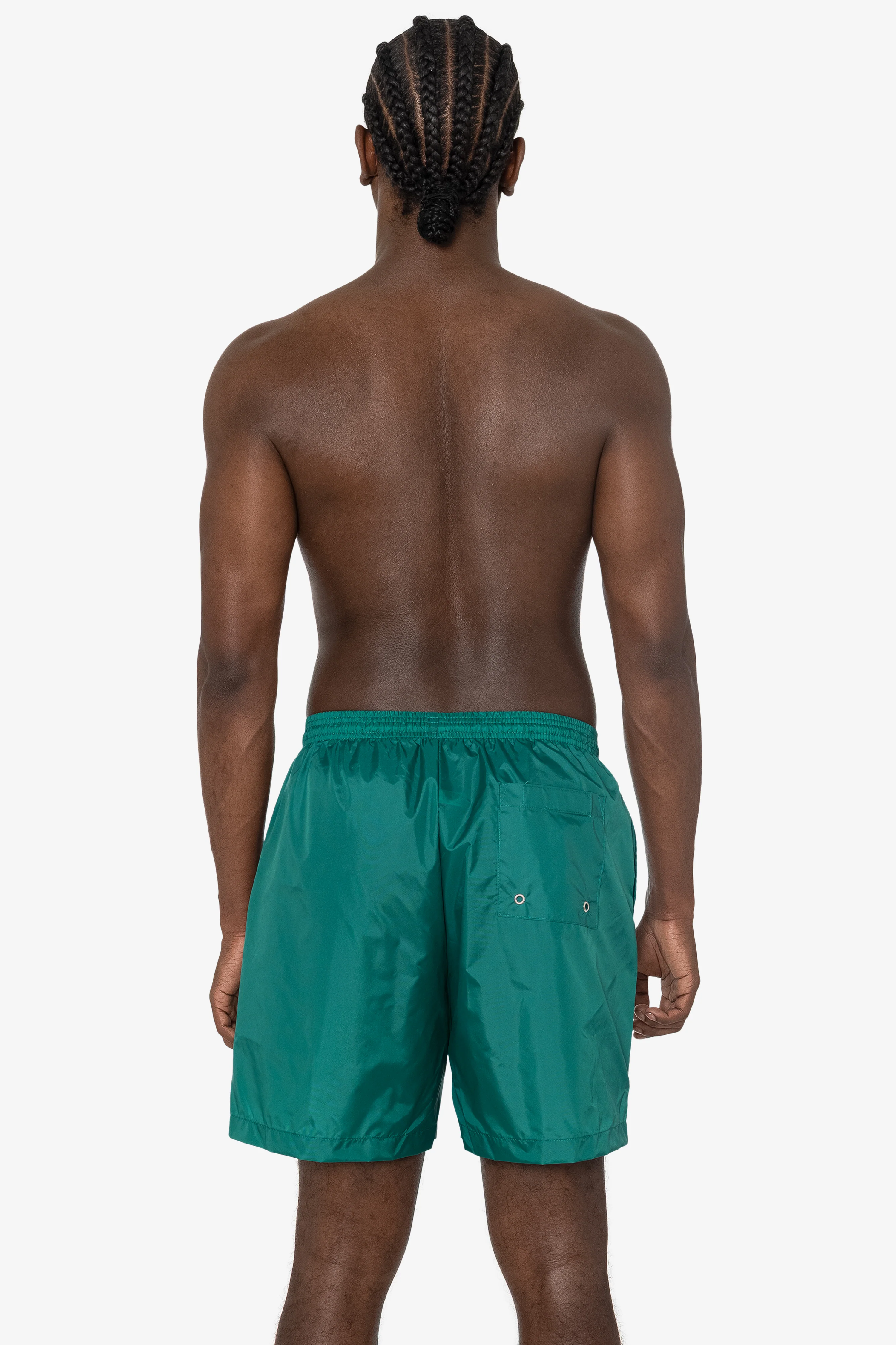RNF412 - Men's-Unisex Nylon Taffeta Wide Shorts / Swim Trunk - Image 14