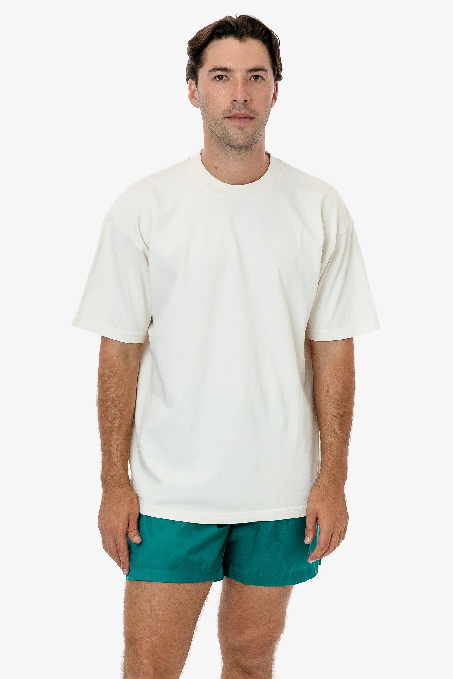 RNF412 - Men's-Unisex Nylon Taffeta Wide Shorts / Swim Trunk - Image 18