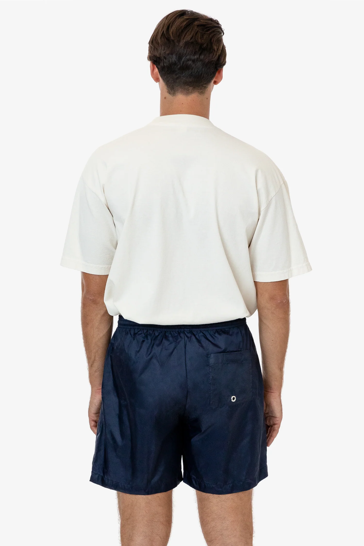 RNF412 - Men's-Unisex Nylon Taffeta Wide Shorts / Swim Trunk - Image 19