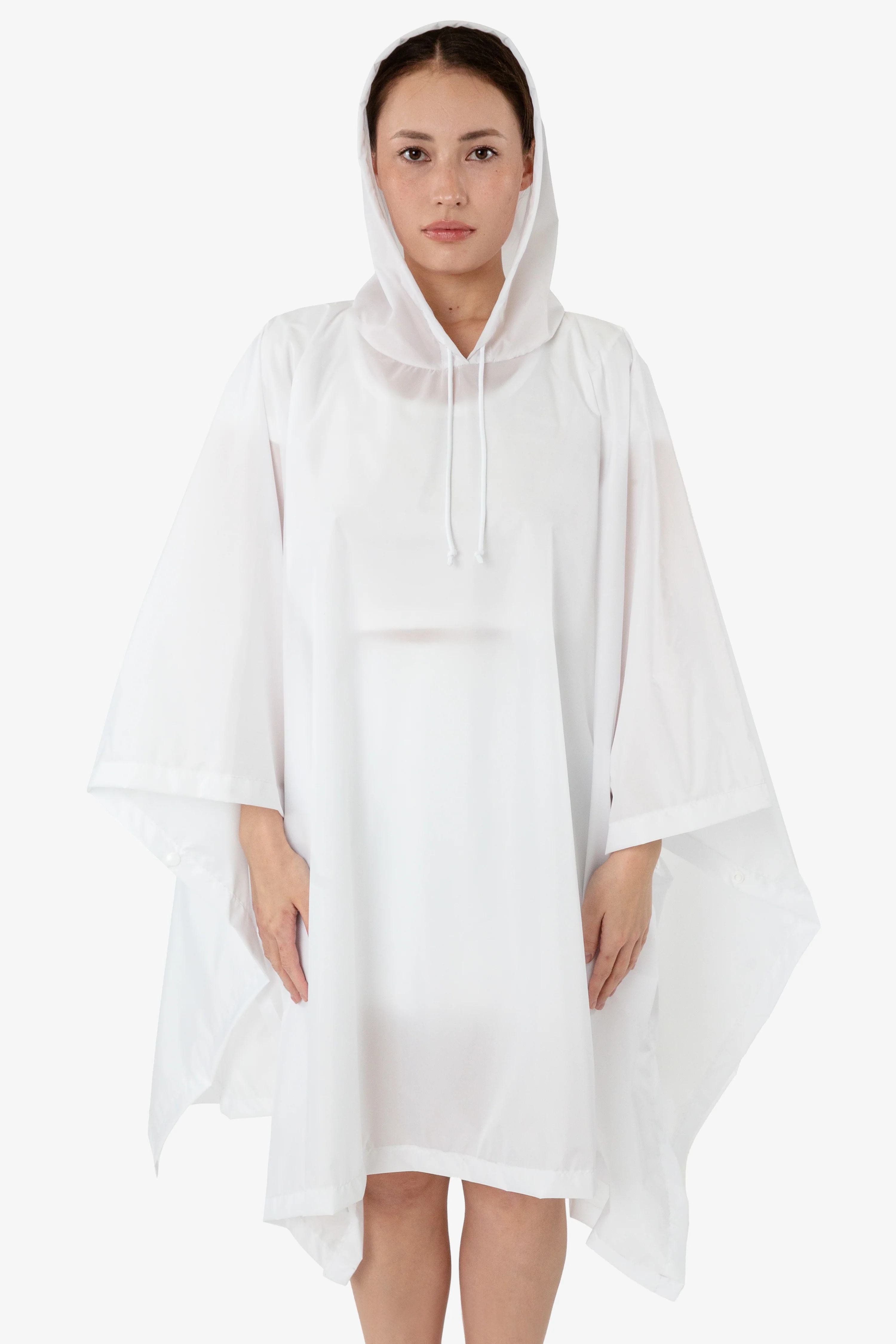 RNF419 - Hooded Nylon Rain Poncho - Image 6
