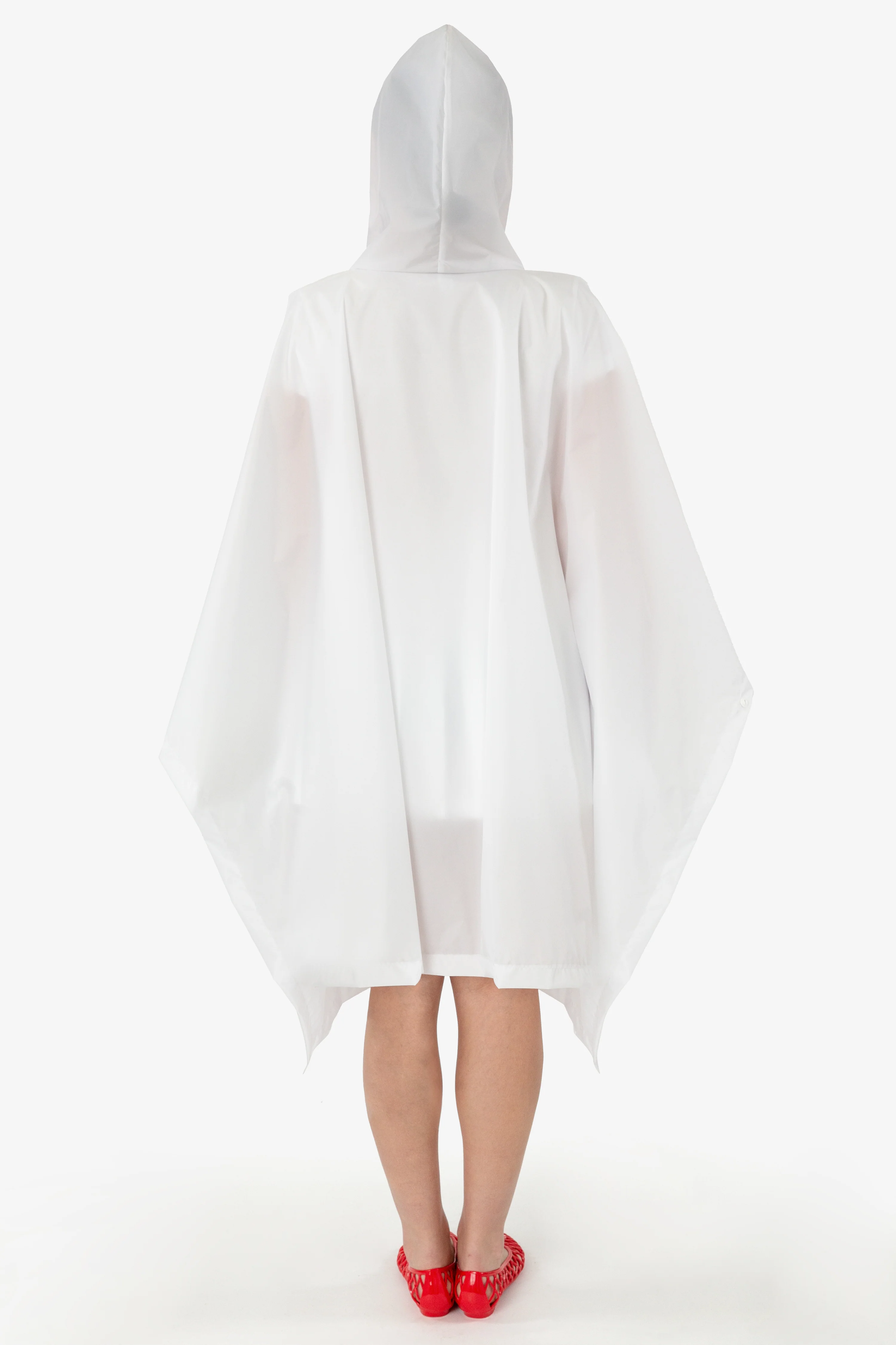 RNF419 - Hooded Nylon Rain Poncho - Image 9