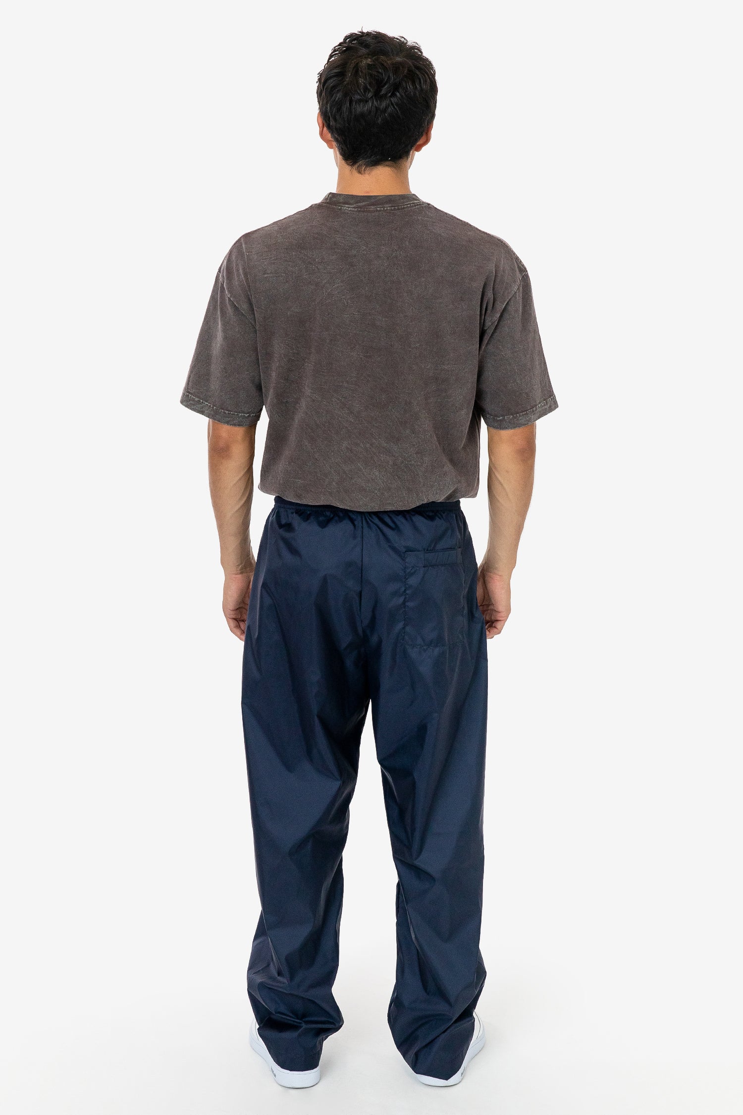 RNF445 - Lightweight Nylon Taffeta Wide Leg Pant - Image 13