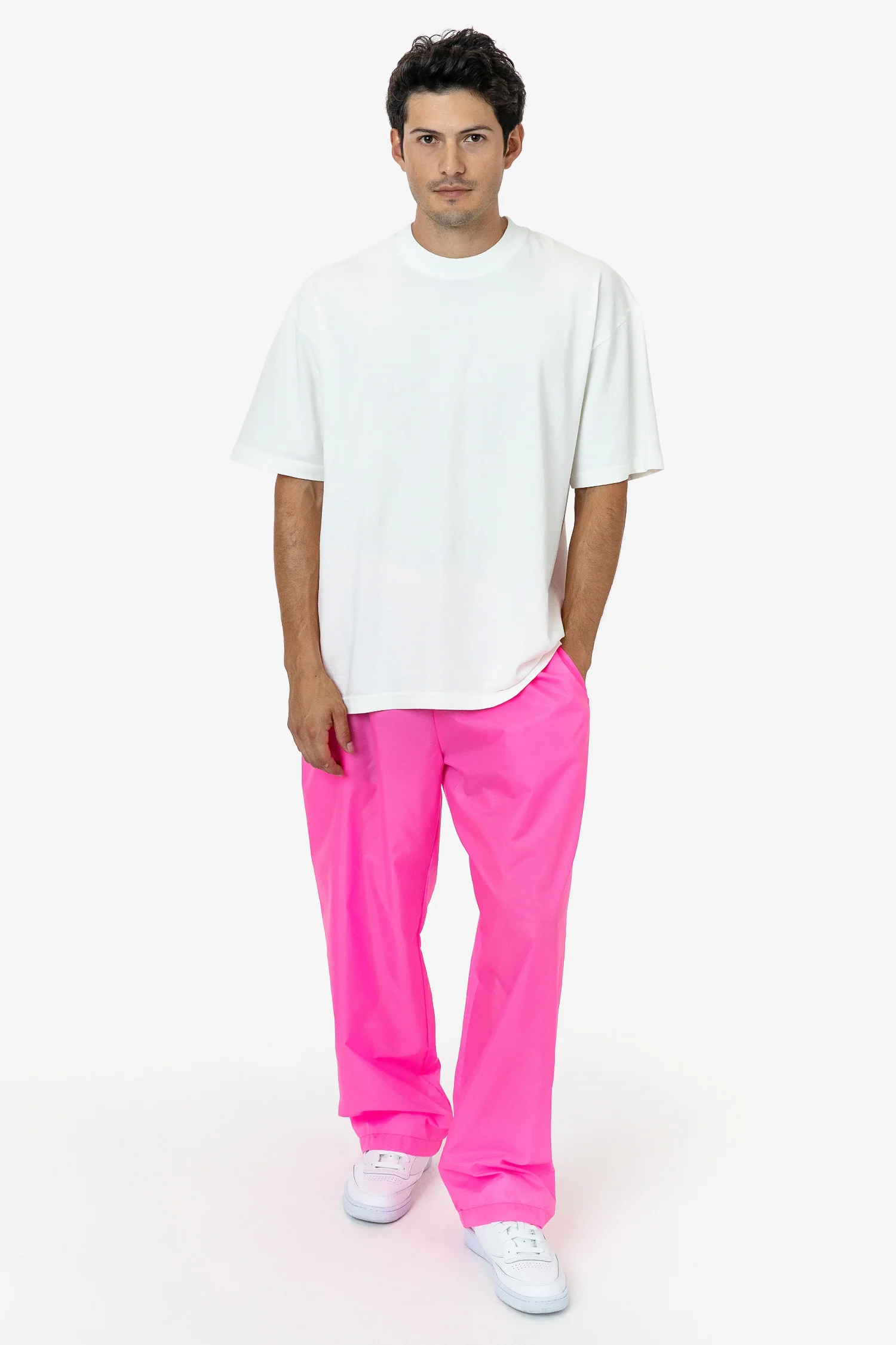 RNF445 - Lightweight Nylon Taffeta Wide Leg Pant - Image 15