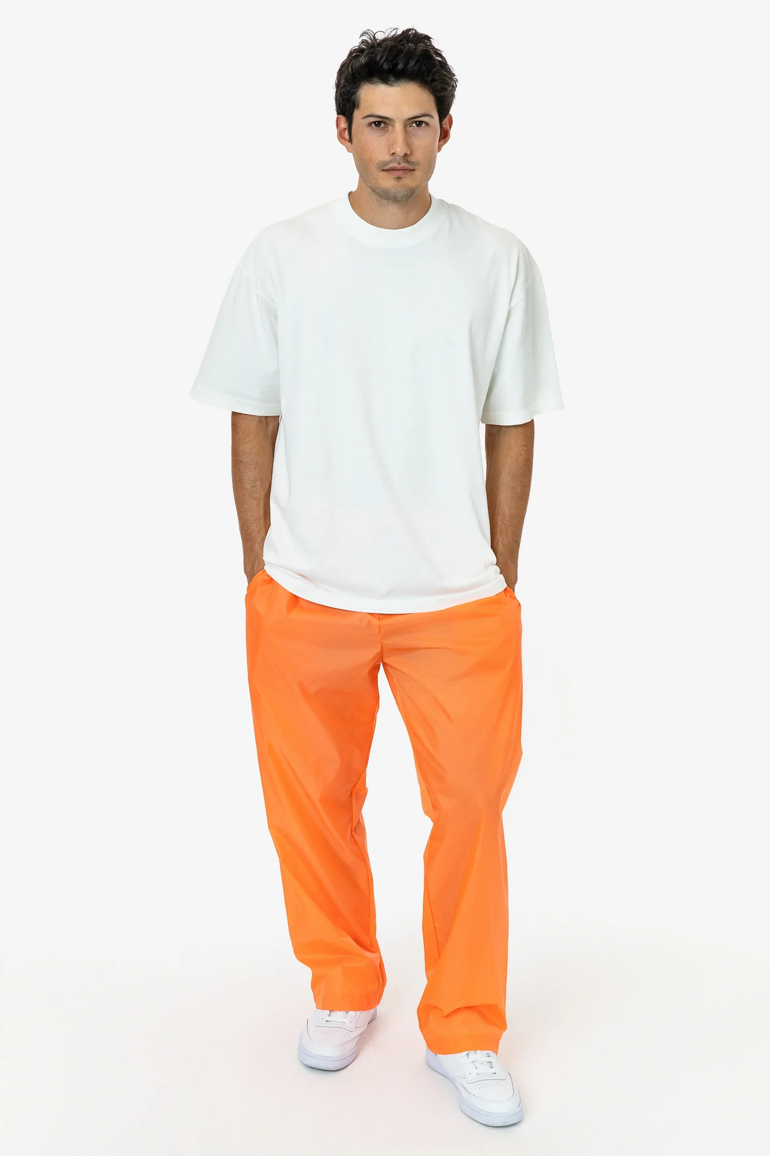 RNF445 - Lightweight Nylon Taffeta Wide Leg Pant - Image 2