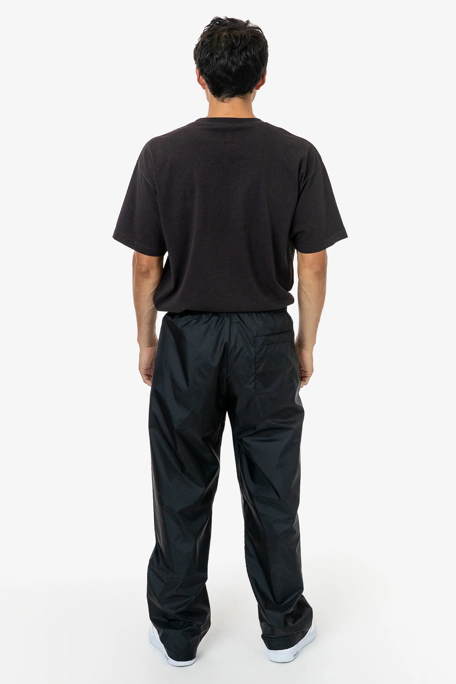 RNF445 - Lightweight Nylon Taffeta Wide Leg Pant - Image 6