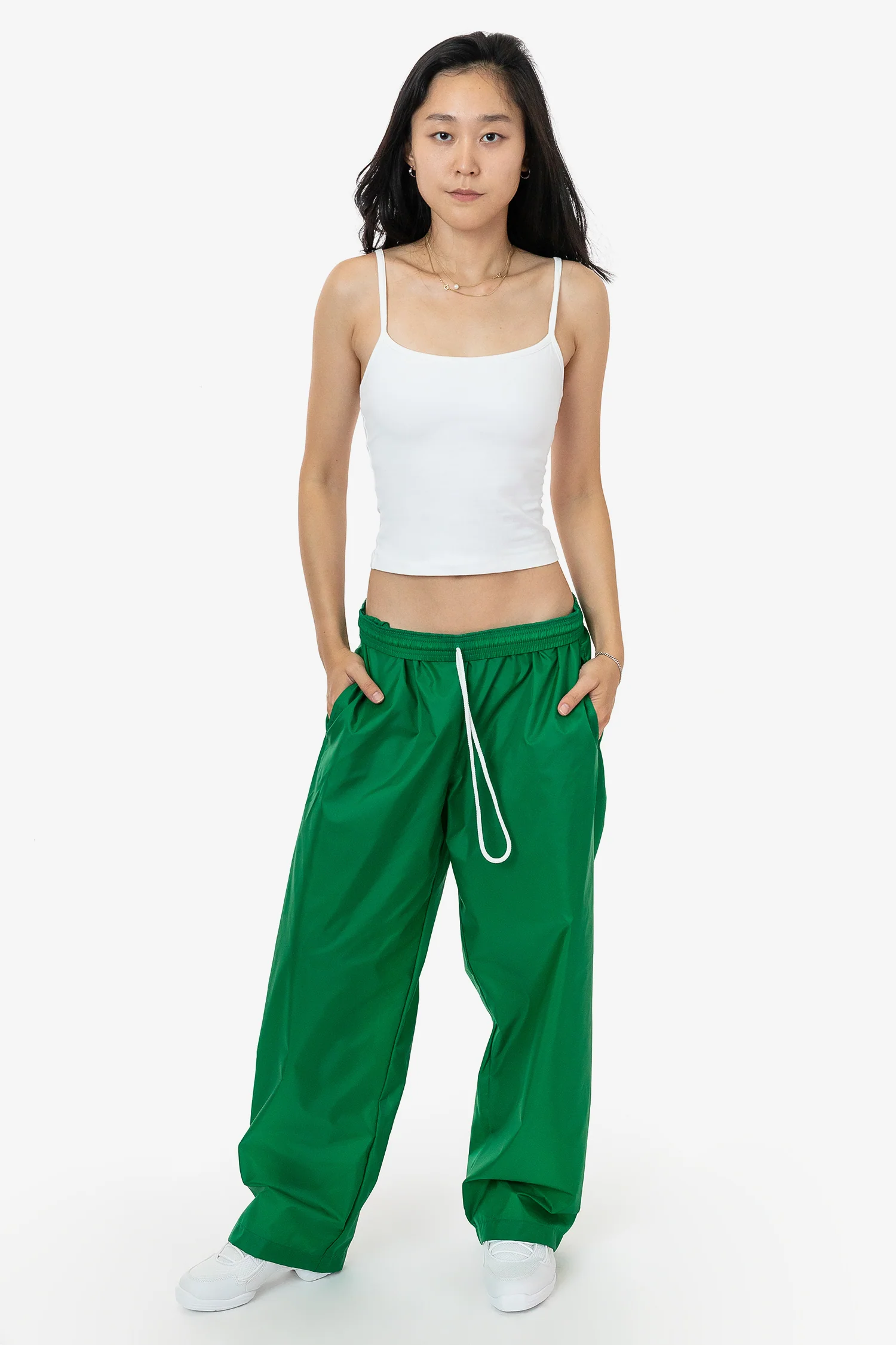 RNF445 Unisex - Lightweight Nylon Taffeta Wide Leg Pant - Image 10
